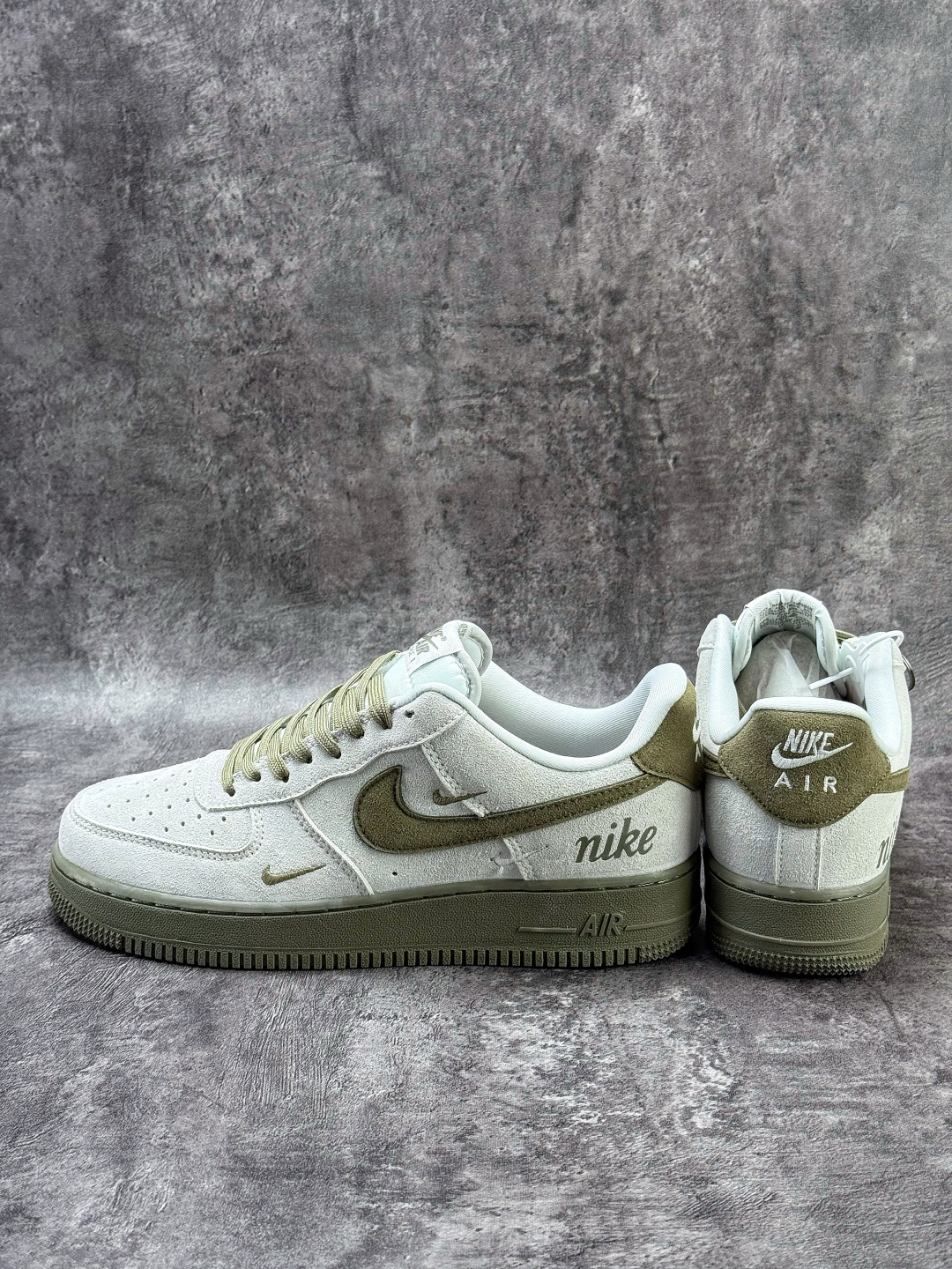Nike Air Force 1 Low 07 灰绿三小勾 DF0188-122-Chinese wholesaler seller Clothes Bags handbags wholesale Shoes High Quatity wholesaler seller Cheap Sneakers from China Factory Chinese suppliers china wholesale clothing wholesaler seller Nike Air Force 1 Low 07 灰绿三小勾 DF0188-122