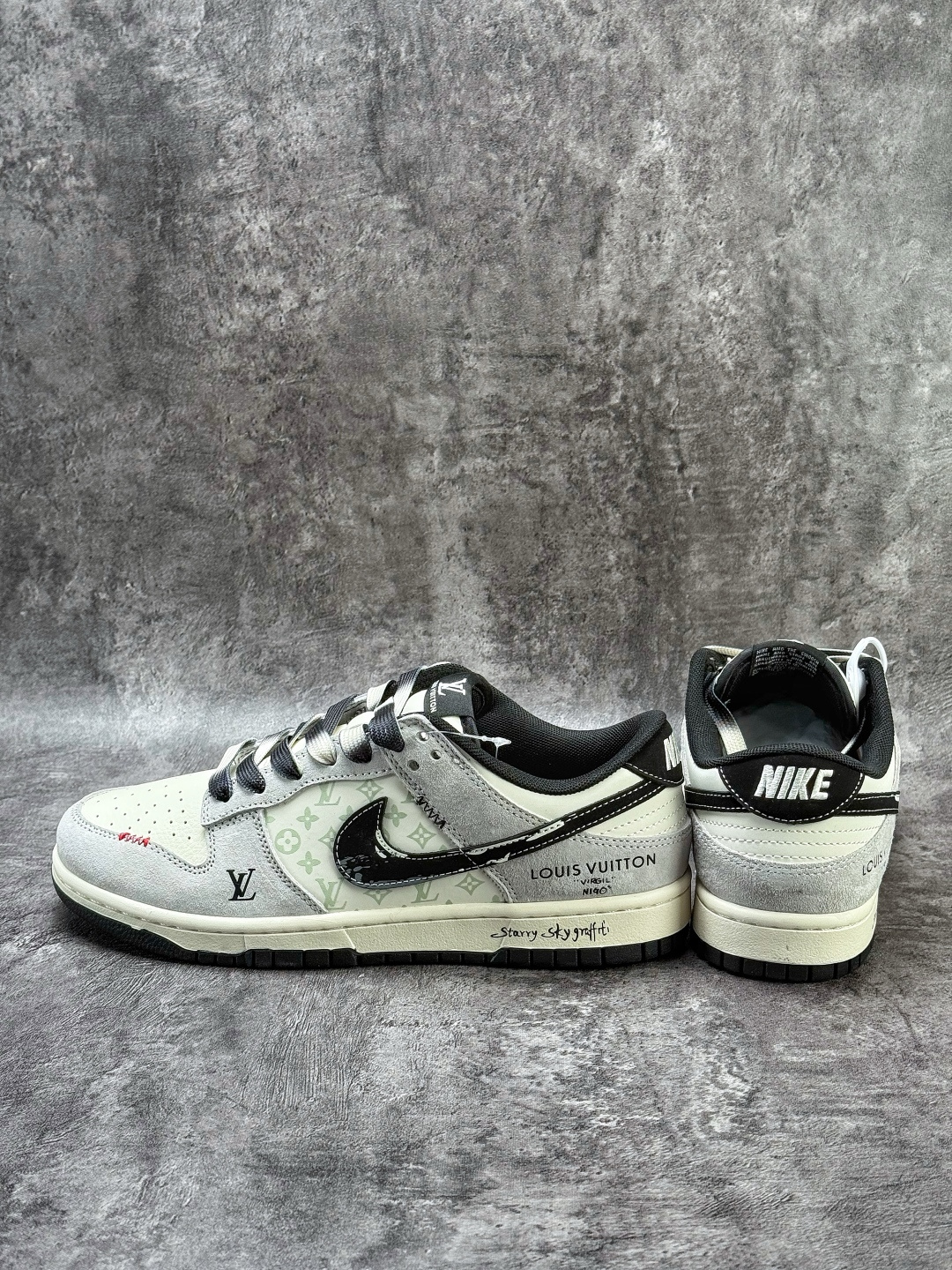 220 Nike SB Dunk Low x Louis Vuitton 灰白黑 YX5066-408-Chinese UA Cheap High Quatity Brand Clothes Bags handbags Sneakers wholesale wholesaler seller from China Factory suppliers Fashion Clothing Shoes best Quality Beautiful Price 220 Nike SB Dunk Low x Louis Vuitton 灰白黑 YX5066-408