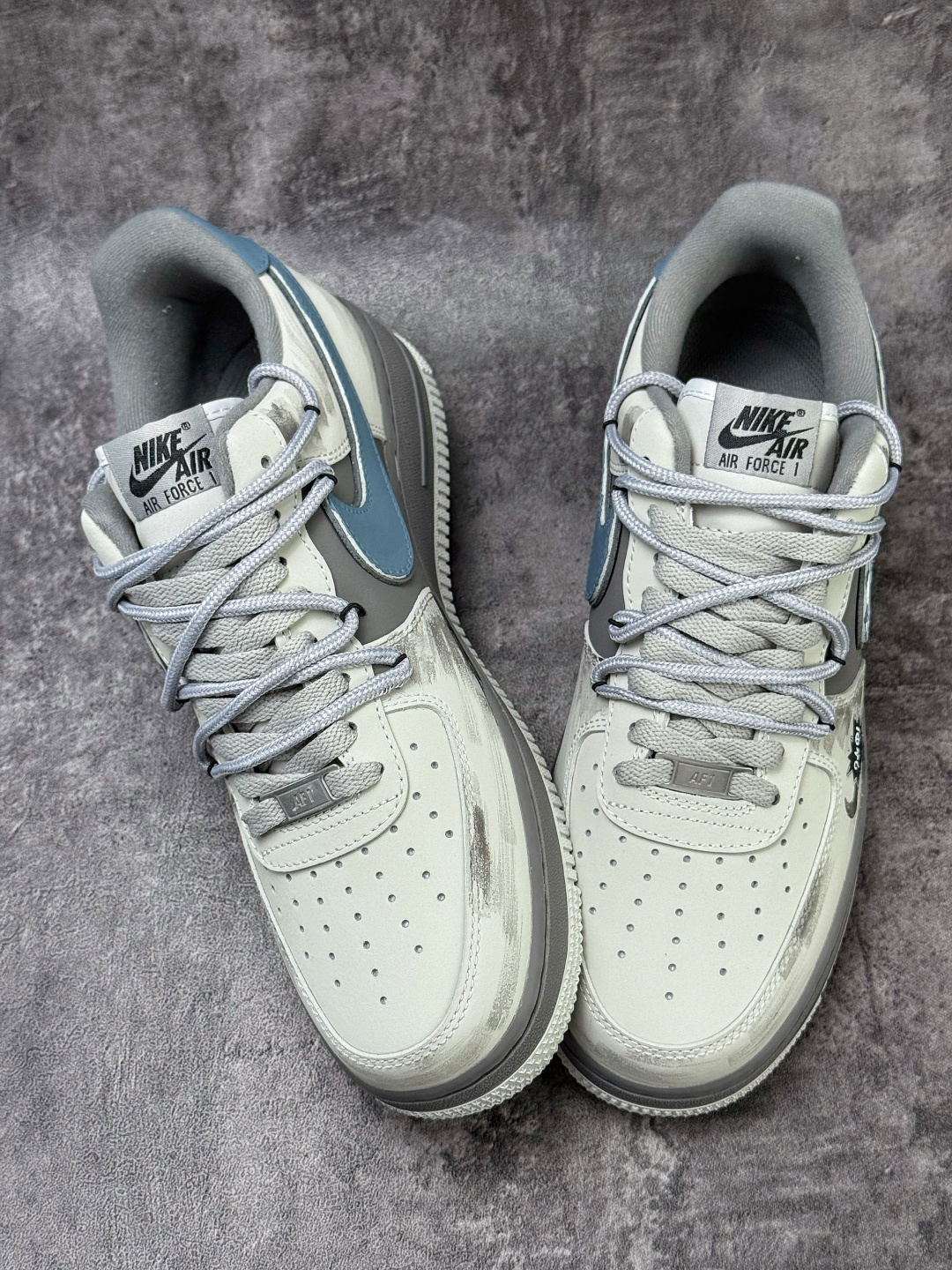 220 Nike Air Force 1 Low 07 灰蓝小勾 DB3310-333