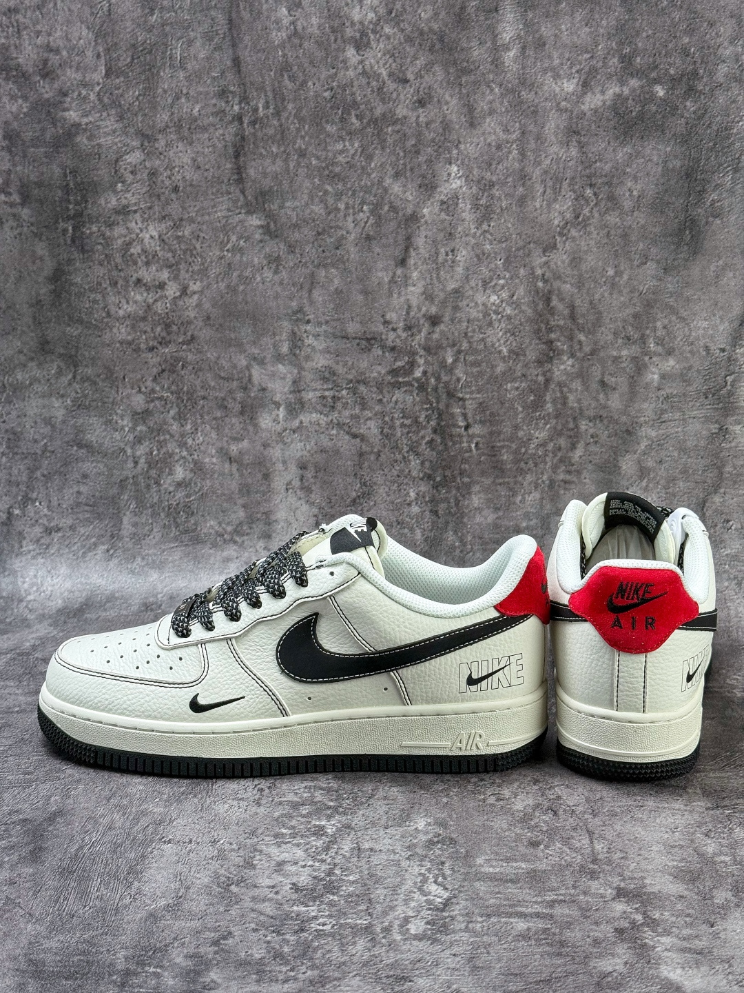 210 Nike Air Force 1 Low 07 白黑双小勾满天星 MM3399-805