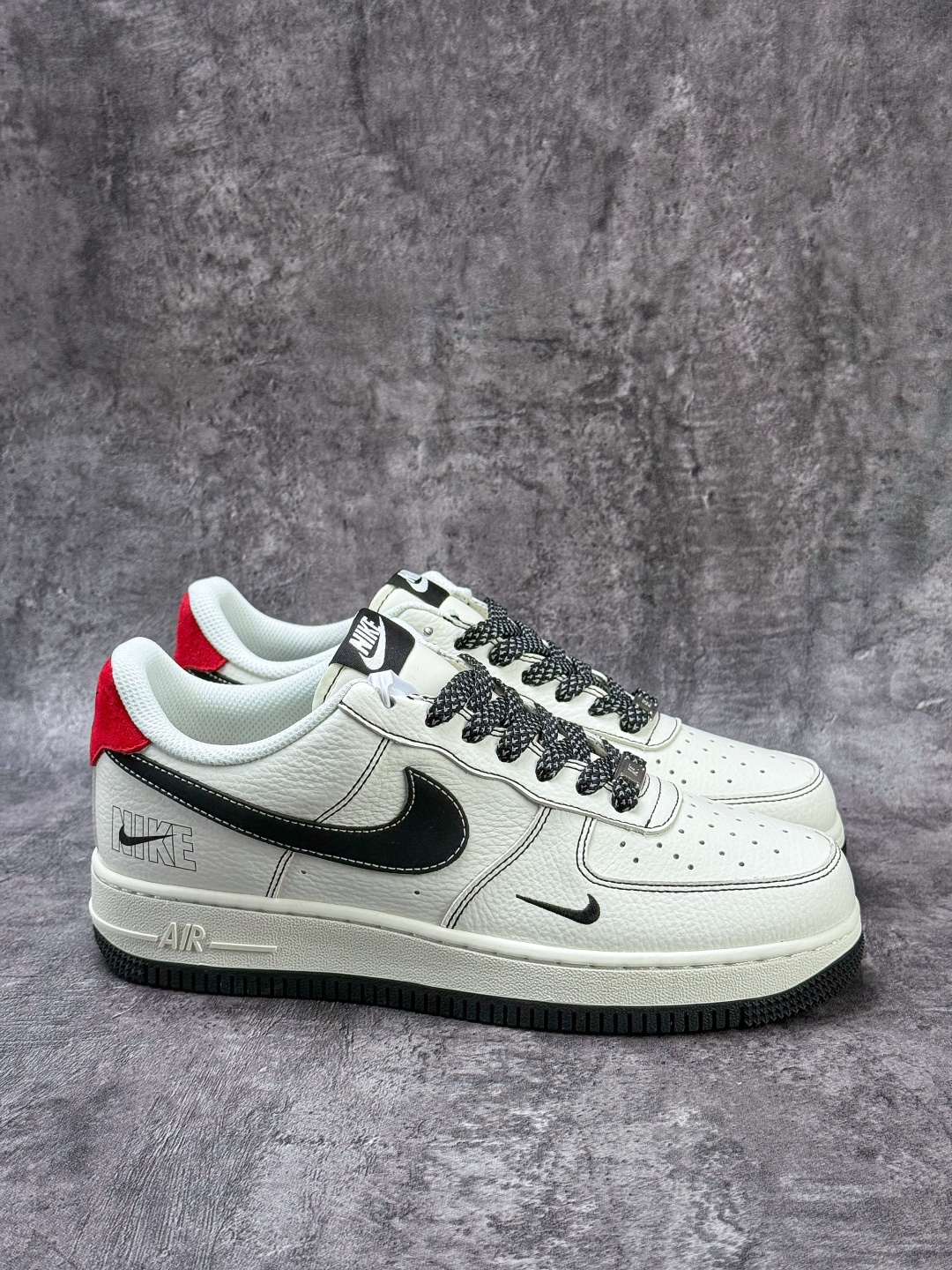 210 Nike Air Force 1 Low 07 白黑双小勾满天星 MM3399-805