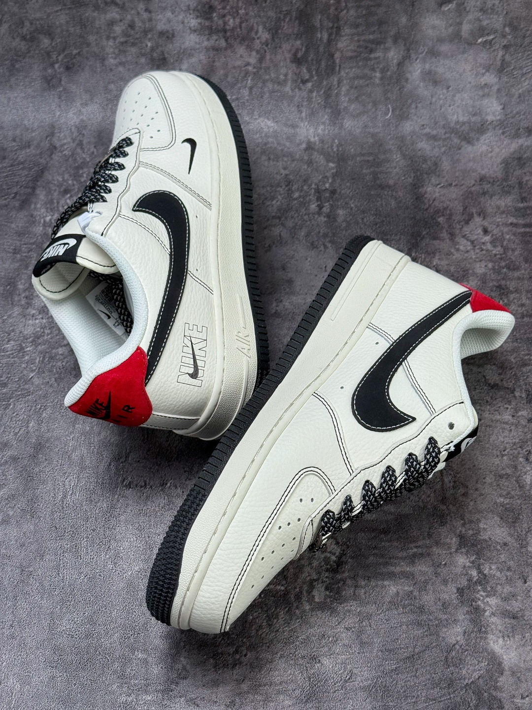 210 Nike Air Force 1 Low 07 白黑双小勾满天星 MM3399-805