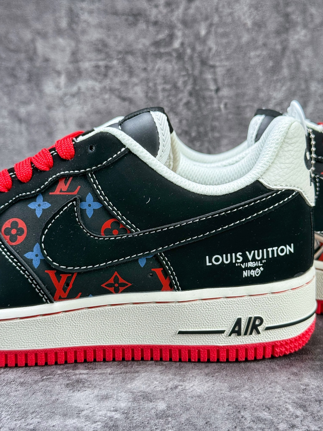 210 Nike Air Force 1 Low 07 x Louis Vuitton 黑红 FN4932-002-Chinese UA Cheap High Quatity Brand Clothes Bags handbags Sneakers wholesale wholesaler seller from China Factory suppliers Fashion Clothing Shoes best Quality Beautiful Price 210 Nike Air Force 1 Low 07 x Louis Vuitton 黑红 FN4932-002