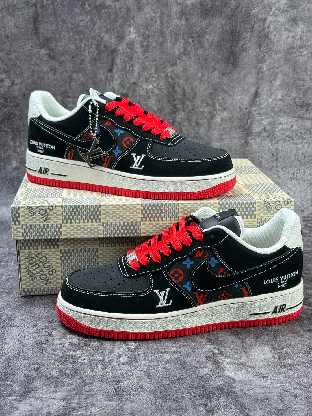 210 Nike Air Force 1 Low 07 x Louis Vuitton 黑红 FN4932-002-Chinese UA Cheap High Quatity Brand Clothes Bags handbags Sneakers wholesale wholesaler seller from China Factory suppliers Fashion Clothing Shoes best Quality Beautiful Price 210 Nike Air Force 1 Low 07 x Louis Vuitton 黑红 FN4932-002