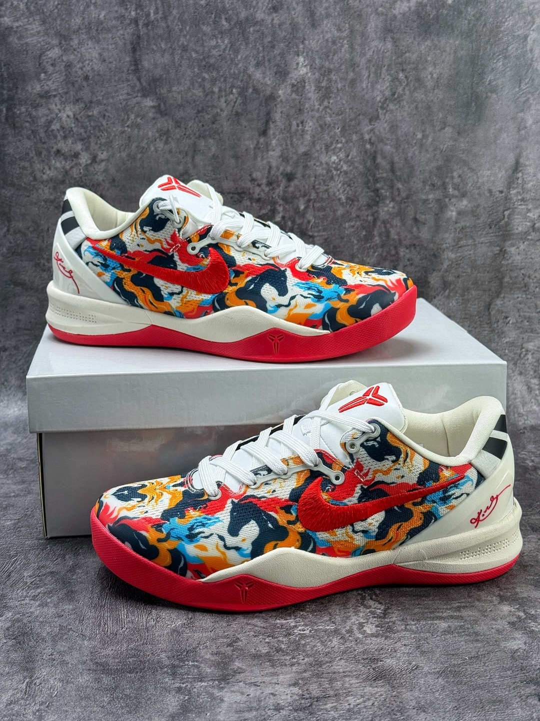 320 Nike Zoom Kobe VIII 马年限定 CNY新年款 低帮复刻实战运动低帮文化篮球鞋 HF2793-003-Chinese UA Cheap High Quatity Brand Clothes Bags handbags Sneakers wholesale wholesaler seller from China Factory suppliers Fashion Clothing Shoes best Quality Beautiful Price 320 Nike Zoom Kobe VIII 马年限定 CNY新年款 低帮复刻实战运动低帮文化篮球鞋 HF2793-003