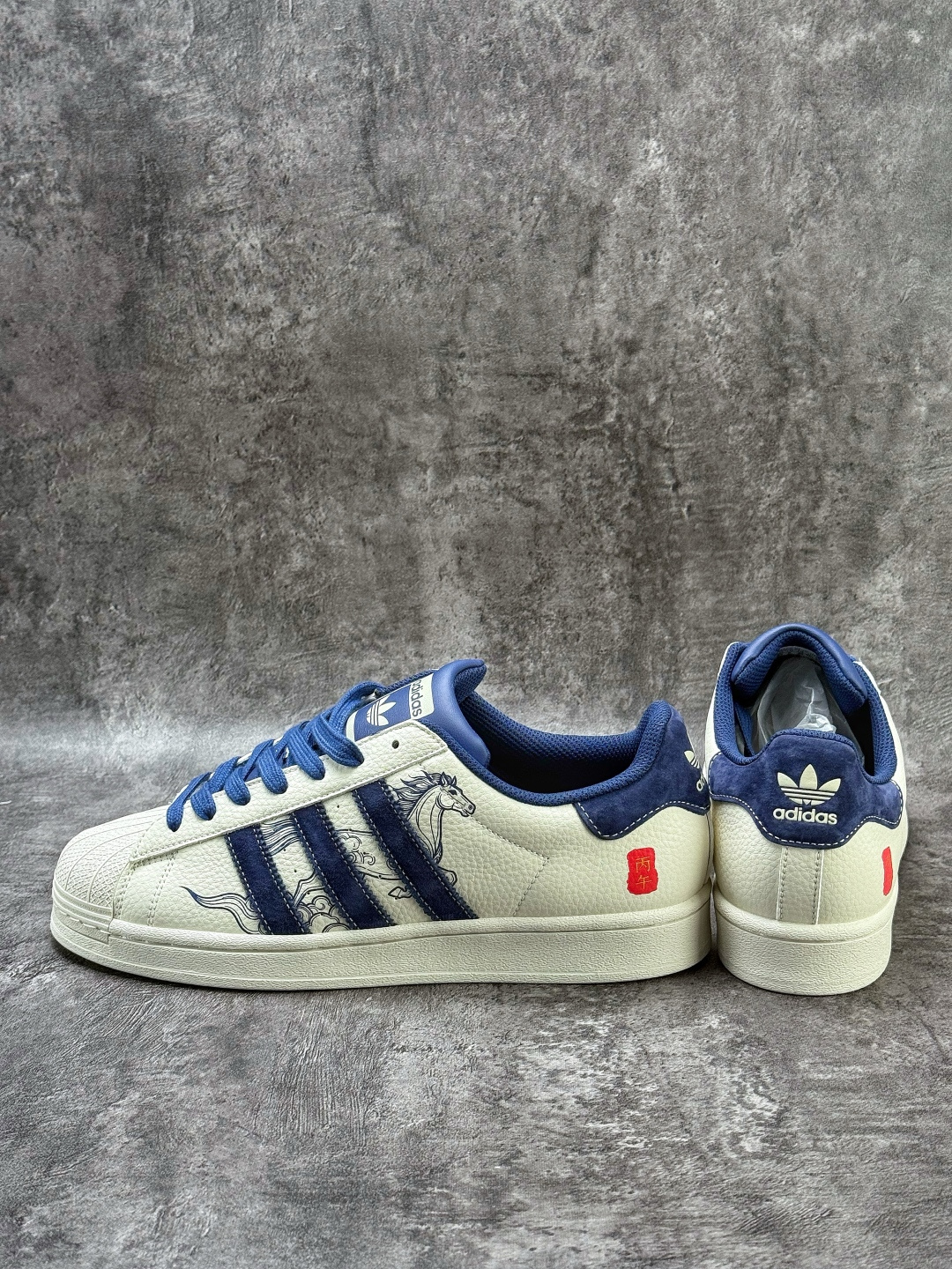 190 AD Originals Superstar 马年限定 白蓝 SD6827-Chinese UA Cheap High Quatity Brand Clothes Bags handbags Sneakers wholesale wholesaler seller from China Factory suppliers Fashion Clothing Shoes best Quality Beautiful Price 190 AD Originals Superstar 马年限定 白蓝 SD6827