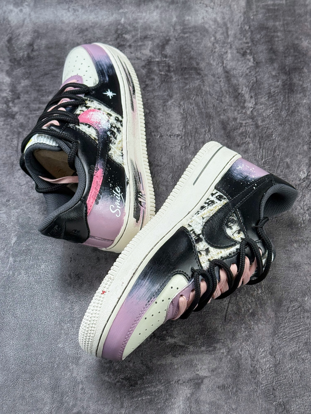 Nike Air Force 1 Low 07 紫黑白 FJ7740-170