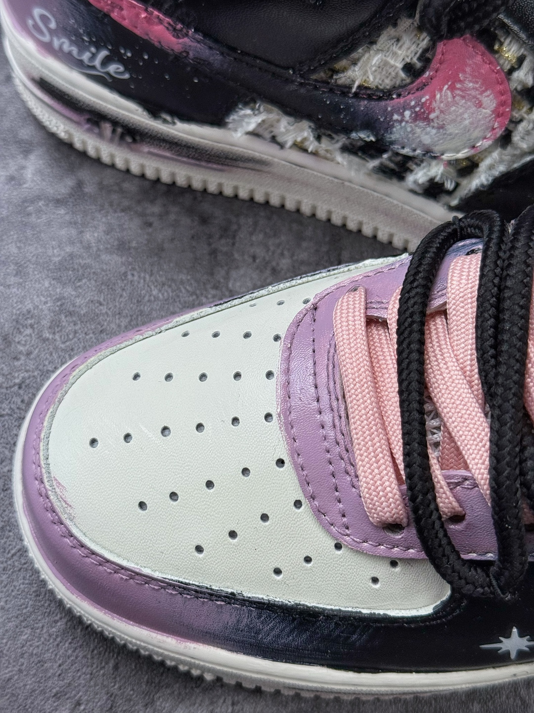 Nike Air Force 1 Low 07 紫黑白 FJ7740-170