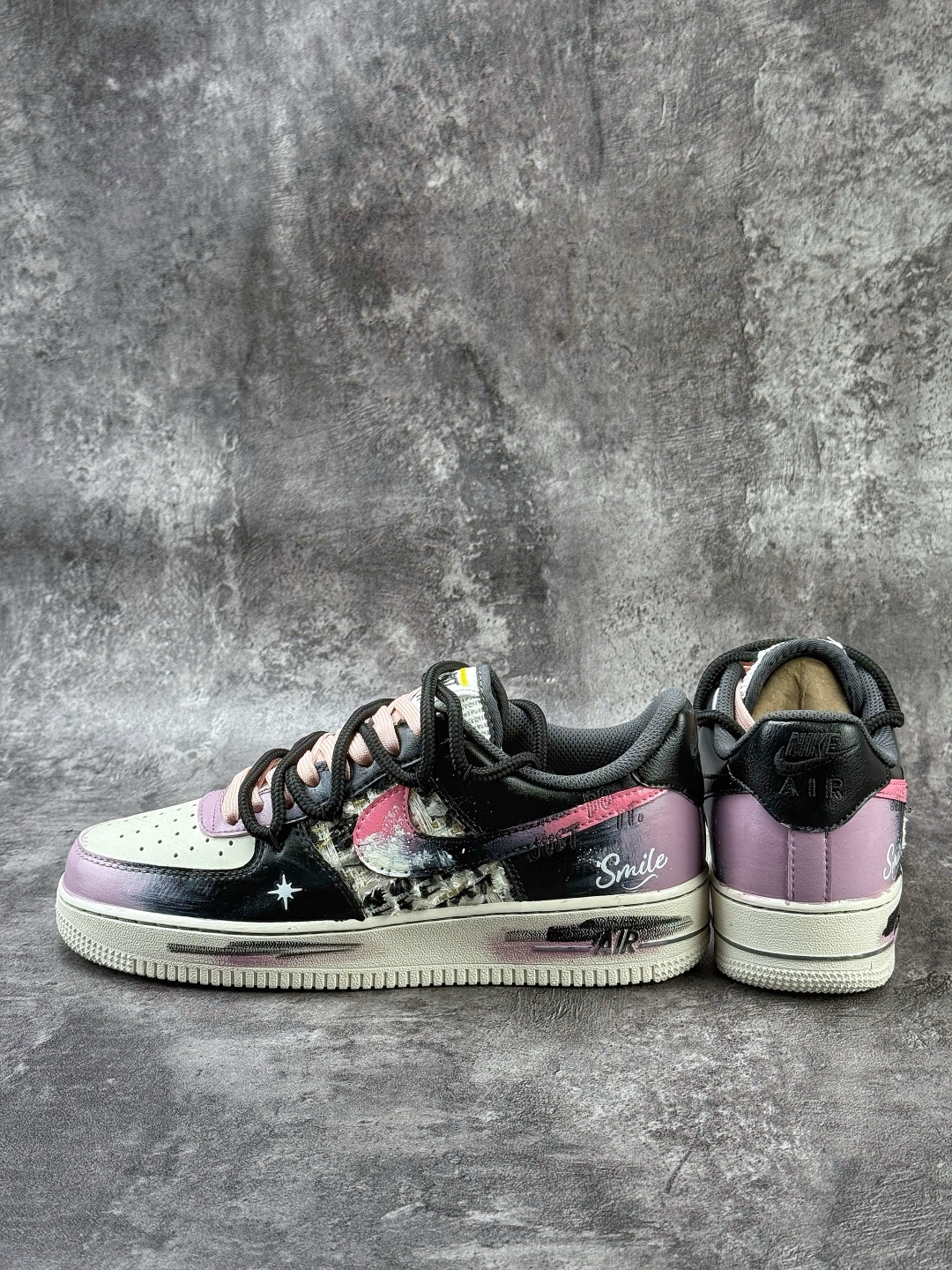 Nike Air Force 1 Low 07 紫黑白 FJ7740-170