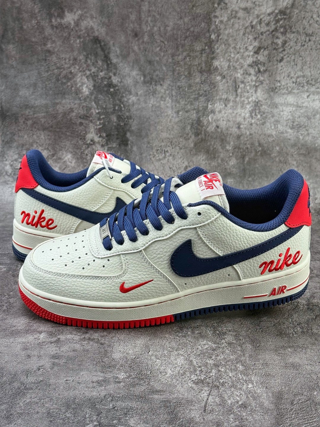 Nike Air Force 1 Low 07 马年限定 白蓝红小勾 NH0601-544