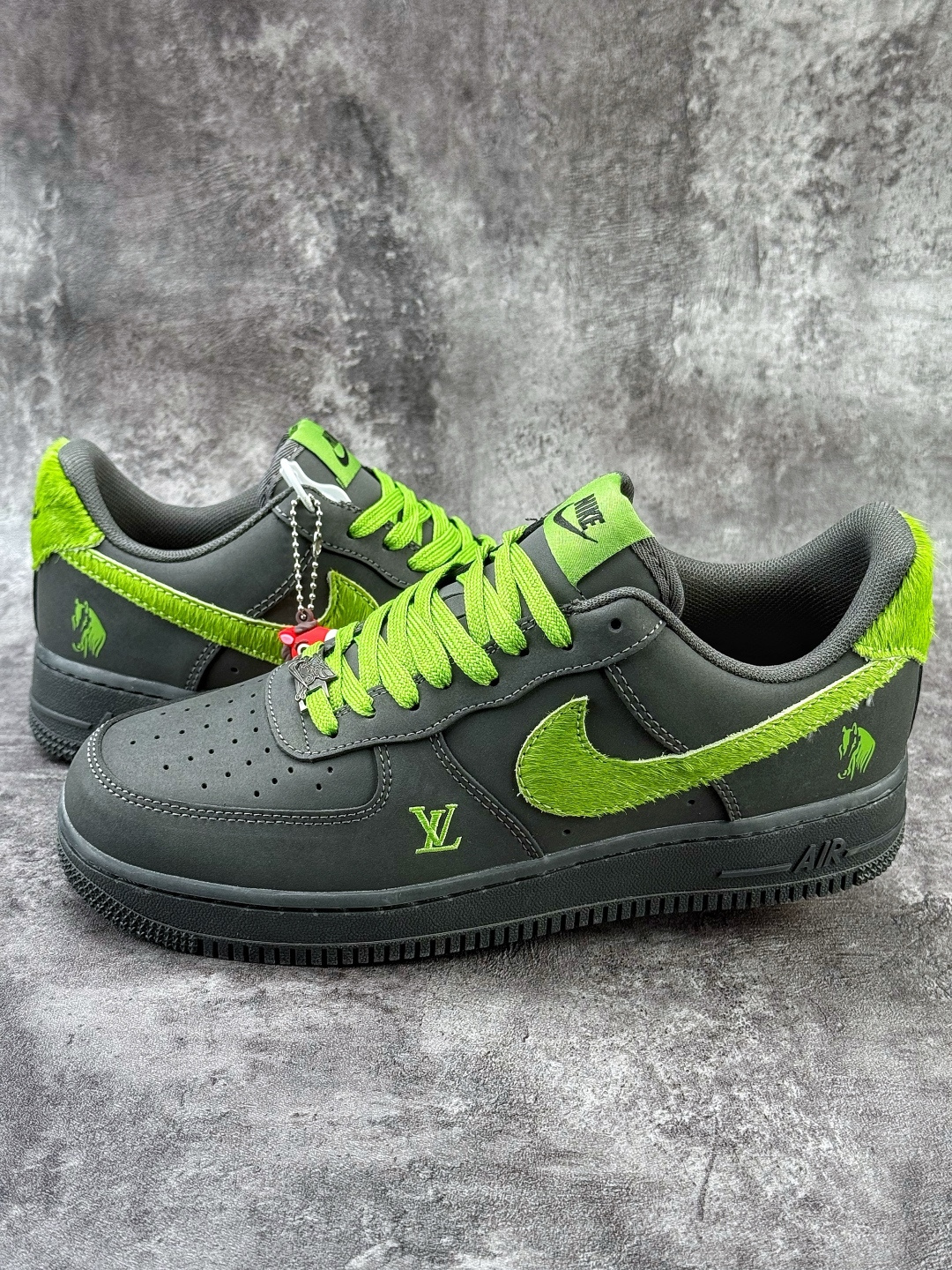 Nike Air Force 1 Low 07 x Louis Vuitton 马年限定 灰绿 XY9025-001