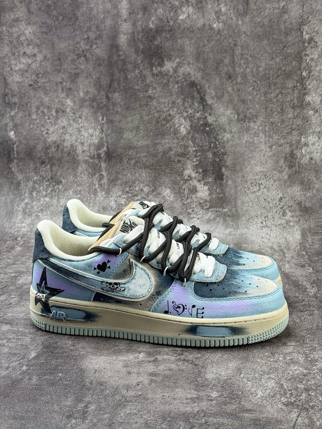 Nike Air Force 1 Low 07 LOVE 蓝紫渐变 ZB2121-120