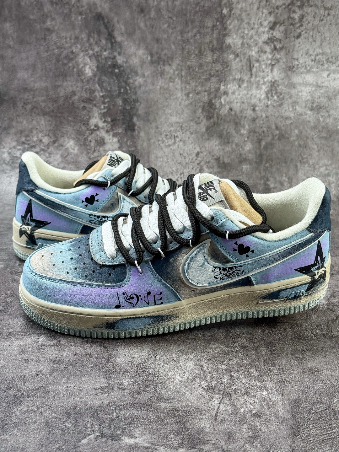 Nike Air Force 1 Low 07 LOVE 蓝紫渐变 ZB2121-120