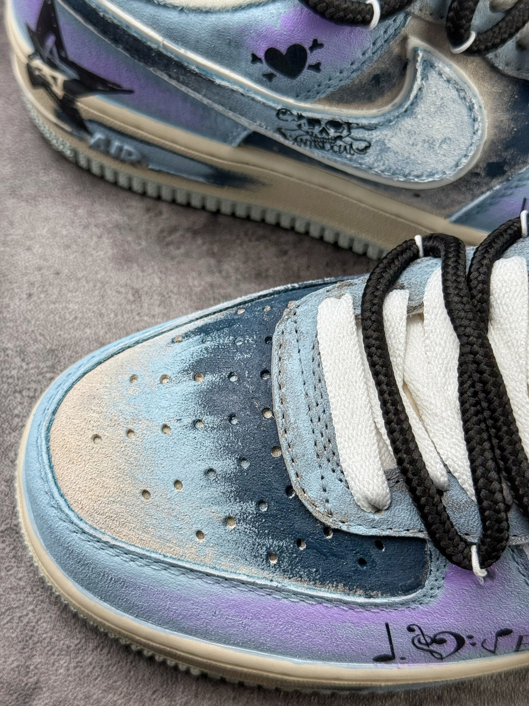 Nike Air Force 1 Low 07 LOVE 蓝紫渐变 ZB2121-120