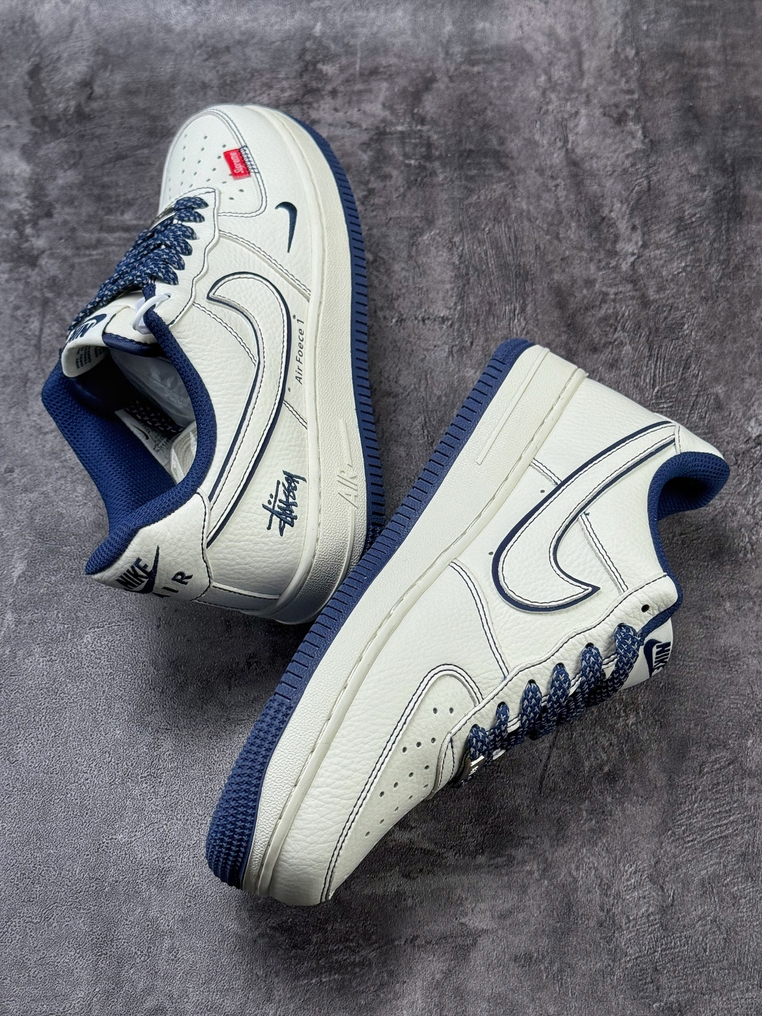 Nike Air Force 1 Low 07 x Stussy 白蓝小勾满天星 MM3399-806