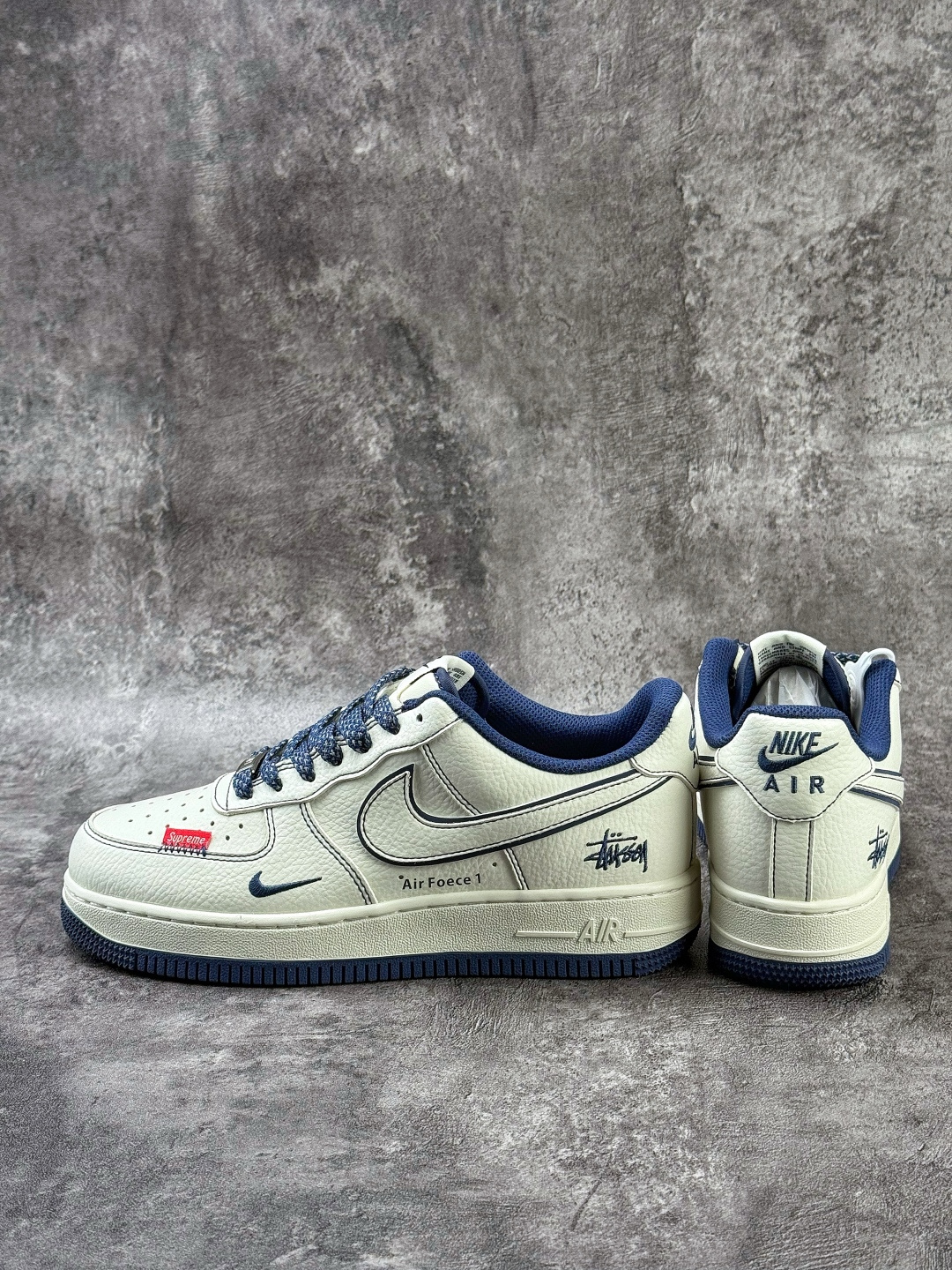 Nike Air Force 1 Low 07 x Stussy 白蓝小勾满天星 MM3399-806