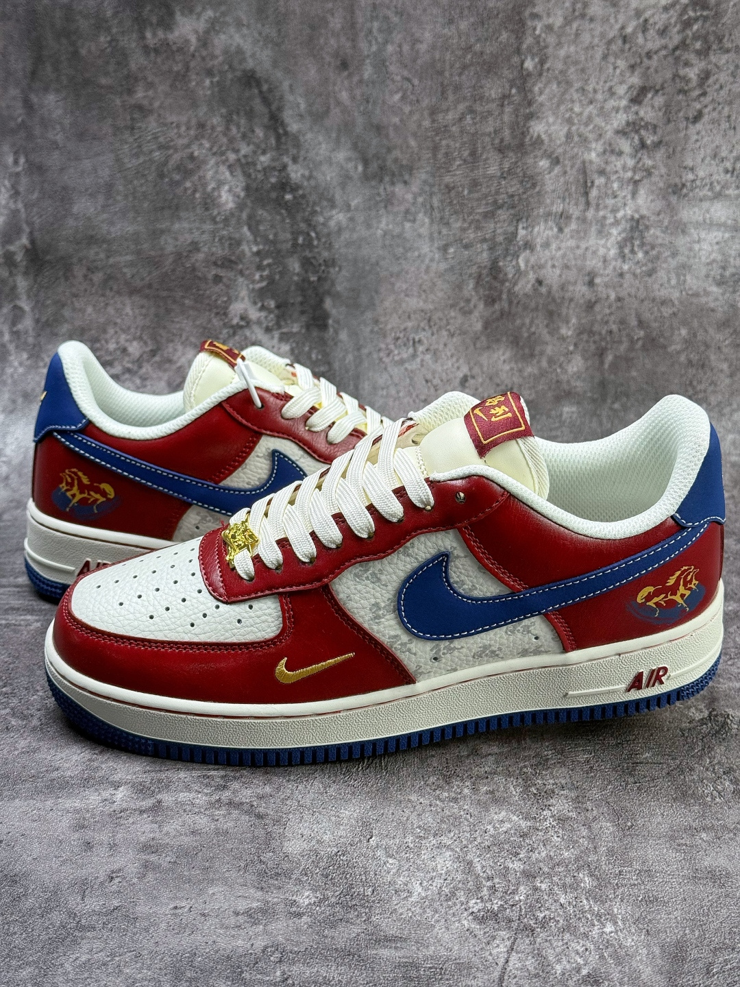 Nike Air Force 1 Low 07 马年限定 红白蓝小勾 FV4921-600