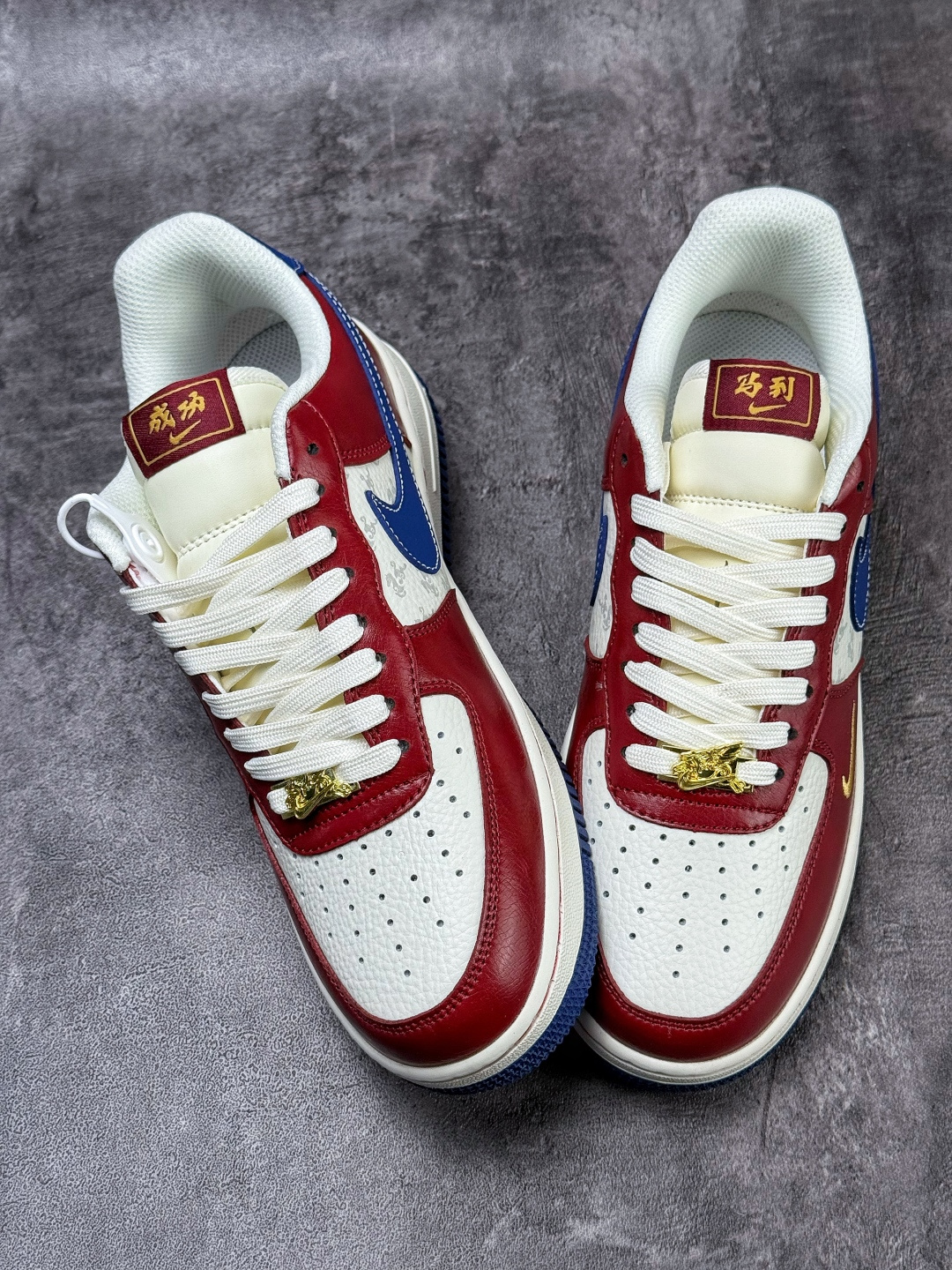 Nike Air Force 1 Low 07 马年限定 红白蓝小勾 FV4921-600