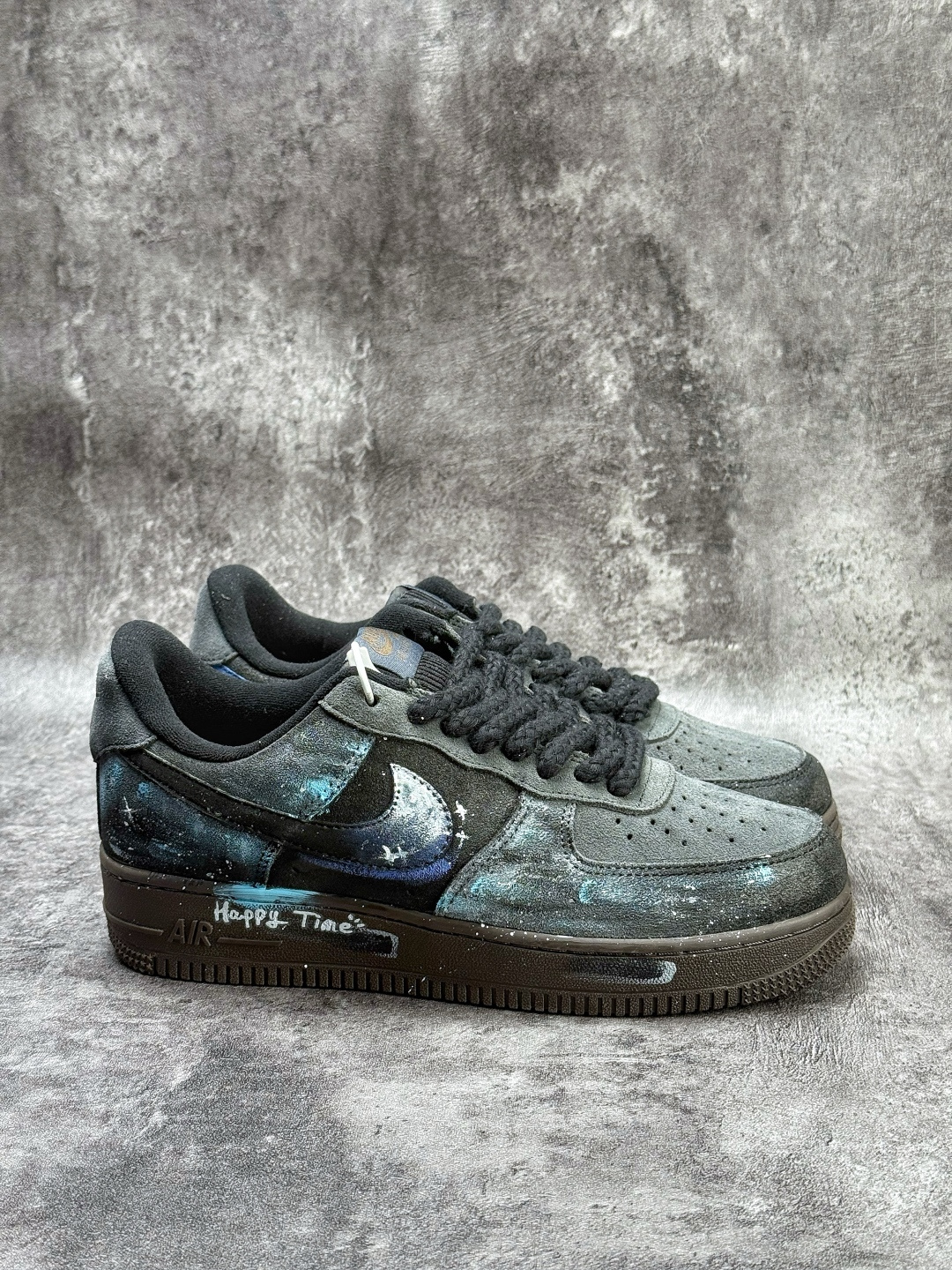 Nike Air Force 1 Low 07 黑蓝涂鸦 DO6730-101