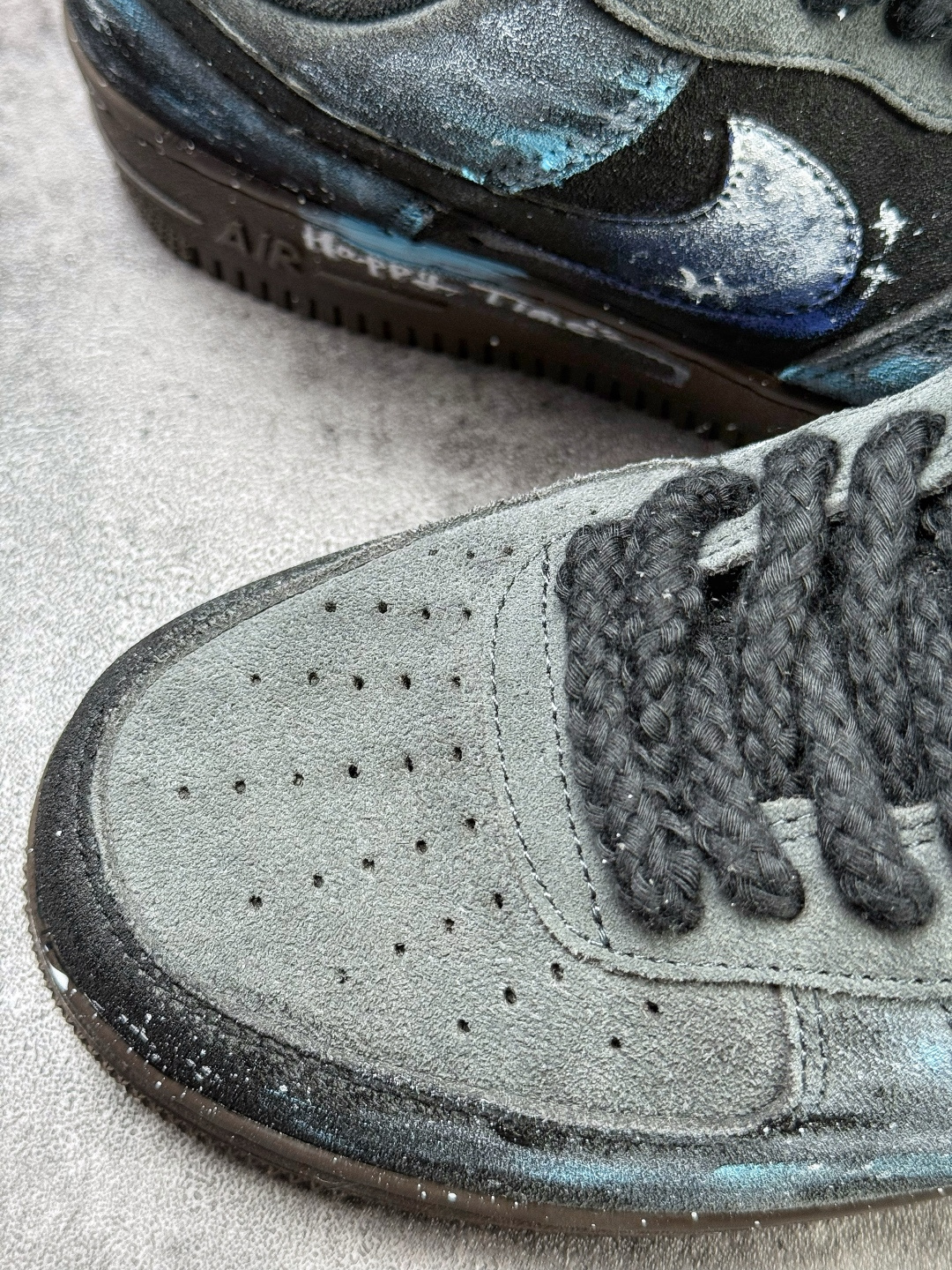 Nike Air Force 1 Low 07 黑蓝涂鸦 DO6730-101