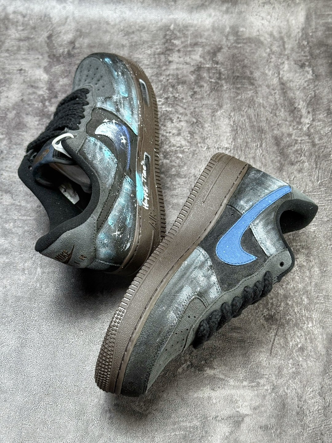 Nike Air Force 1 Low 07 黑蓝涂鸦 DO6730-101