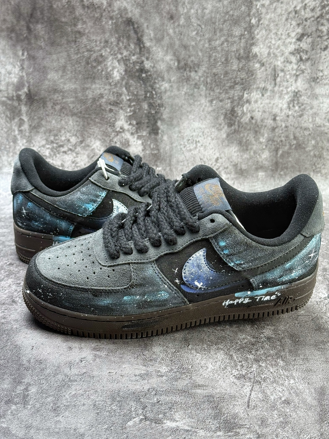 Nike Air Force 1 Low 07 黑蓝涂鸦 DO6730-101