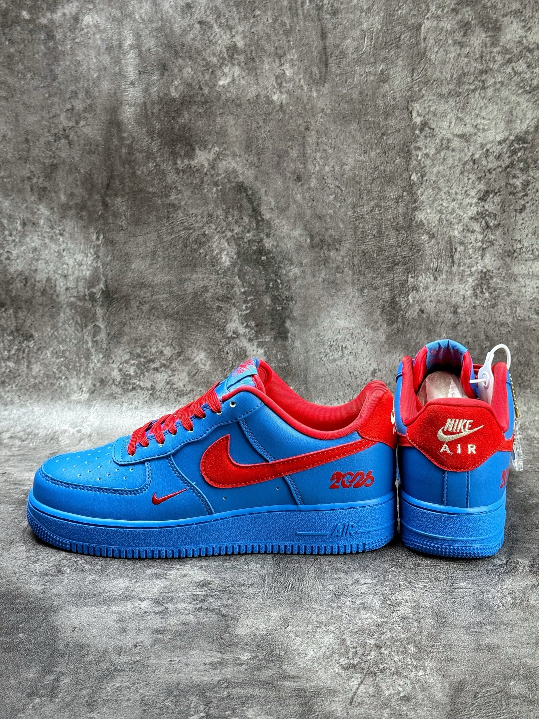 Nike Air Force 1 Low 07 马年限定 蓝红小勾 DF0188-128