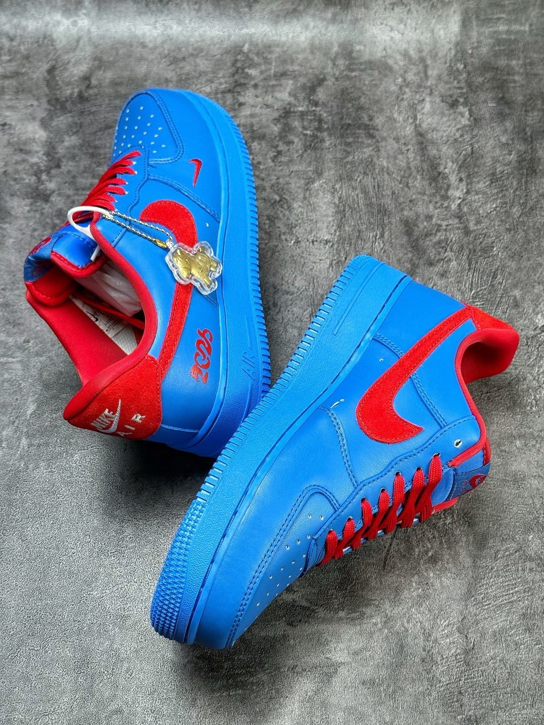 Nike Air Force 1 Low 07 马年限定 蓝红小勾 DF0188-128