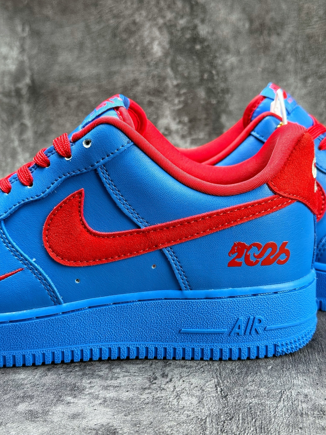 Nike Air Force 1 Low 07 马年限定 蓝红小勾 DF0188-128