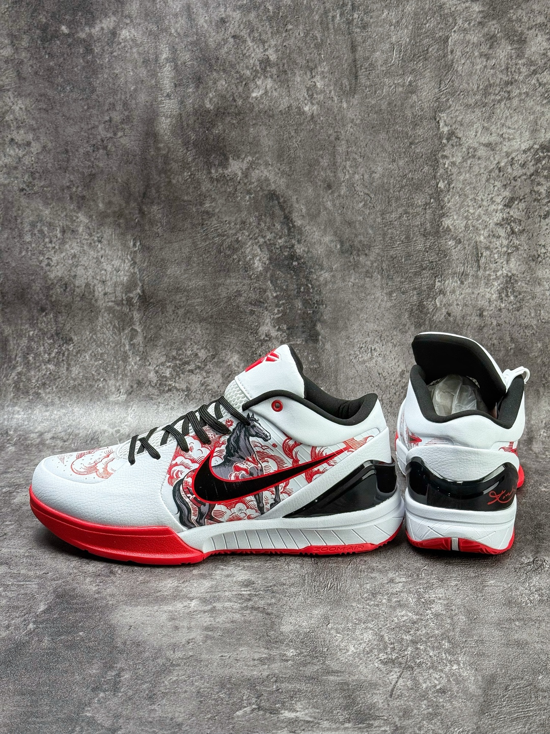 Nike Zoom Kobe 4 科比4代篮球鞋 马年限定 复刻防滑耐磨减震舒适轻便篮球鞋 FJ9363-101