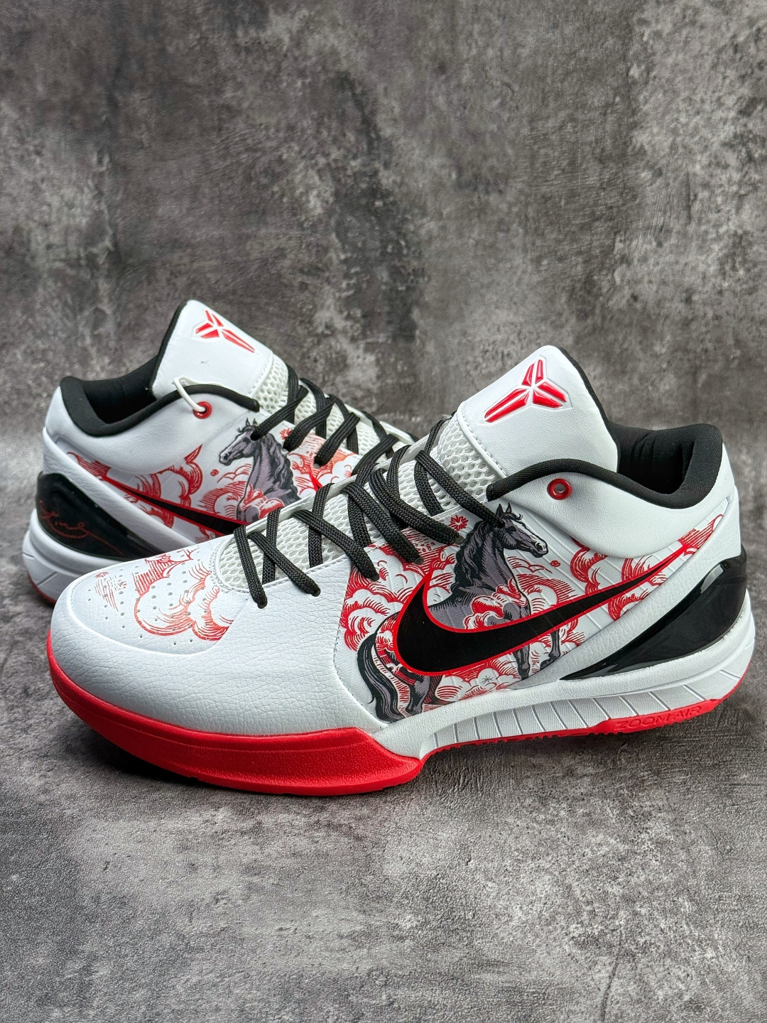 Nike Zoom Kobe 4 科比4代篮球鞋 马年限定 复刻防滑耐磨减震舒适轻便篮球鞋 FJ9363-101
