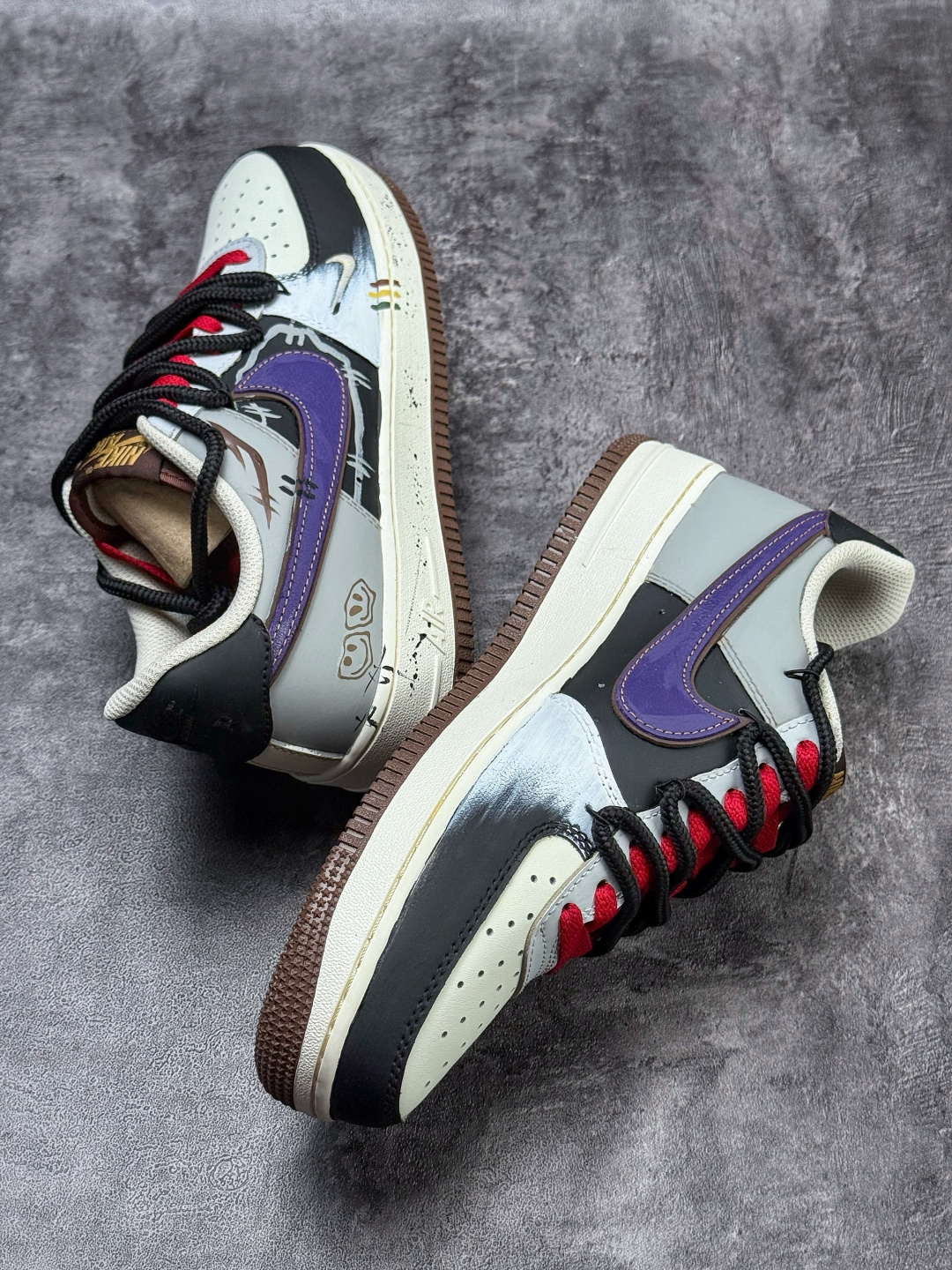 Nike Air Force 1 Low 07 黑白灰小勾 LJ8822-121