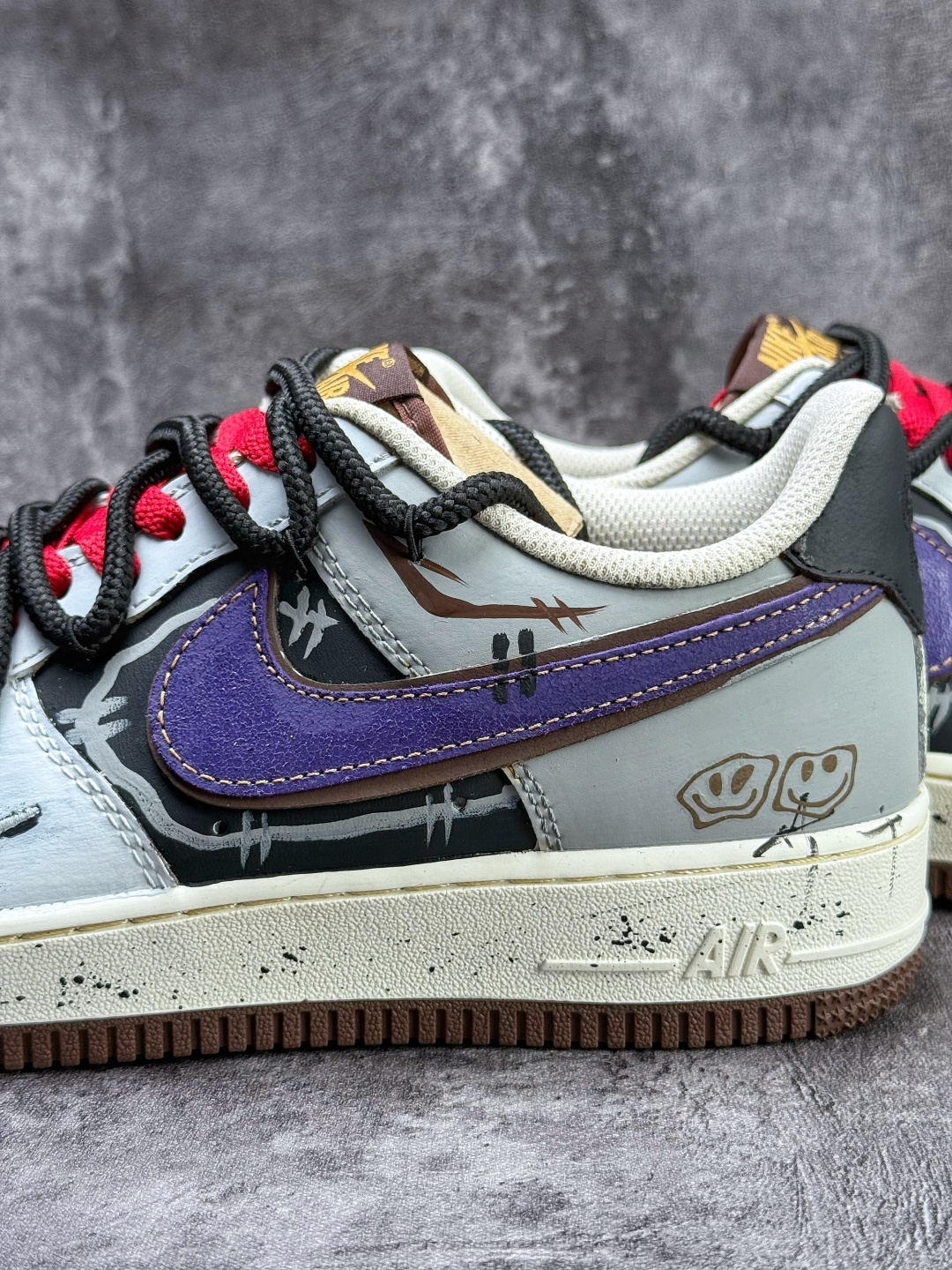 Nike Air Force 1 Low 07 黑白灰小勾 LJ8822-121