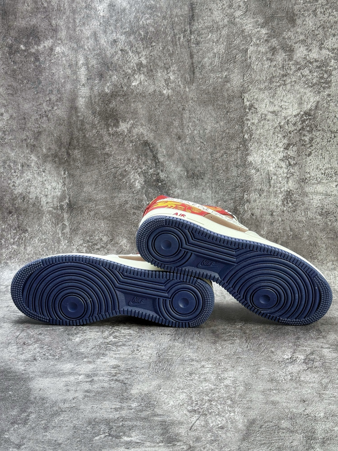 Nike Air Force 1 Low 07 马年限定 白黄棕红小勾 NH0601-535