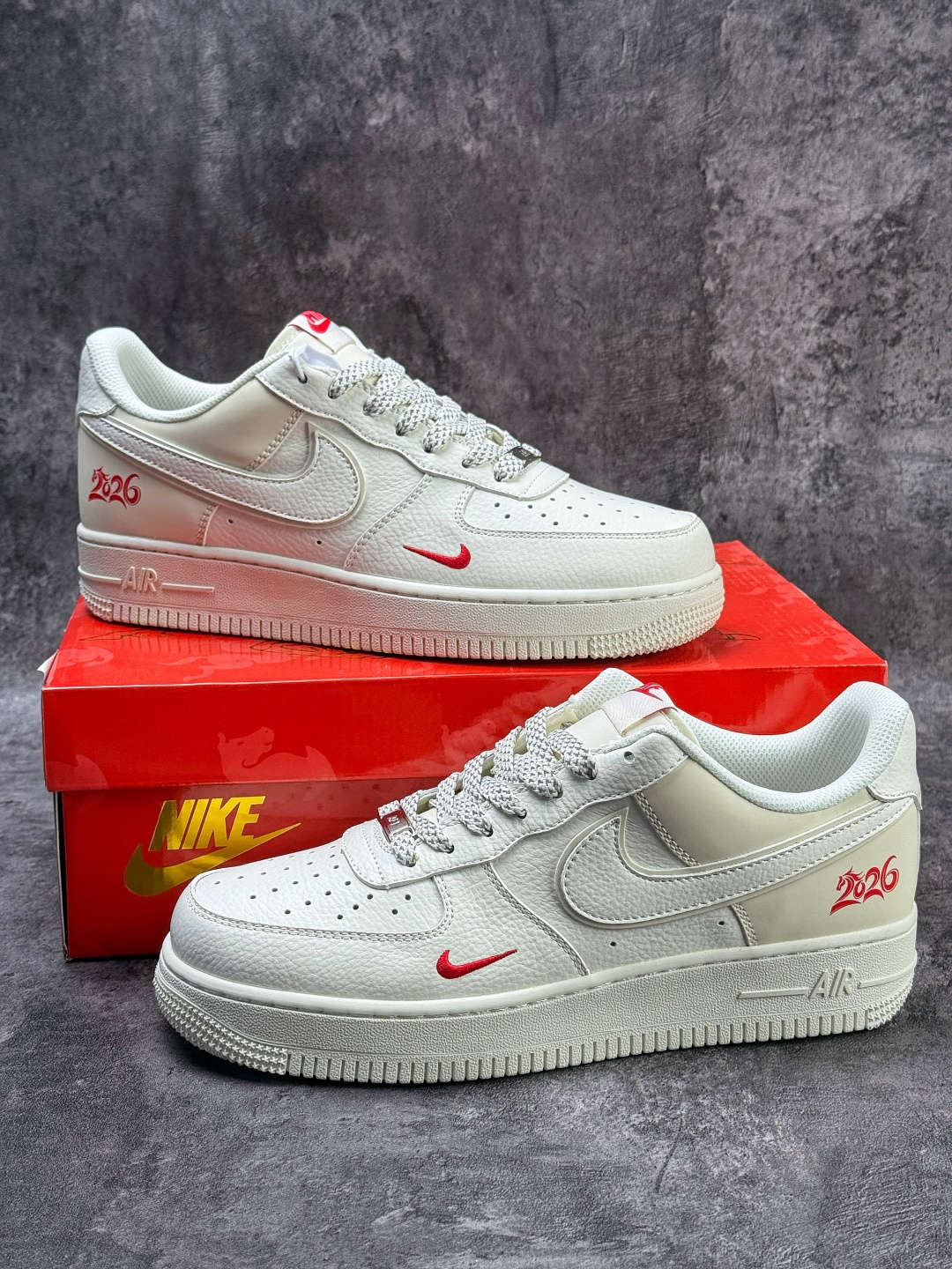 Nike Air Force 1 Low 07 白红小勾 CS5288-065