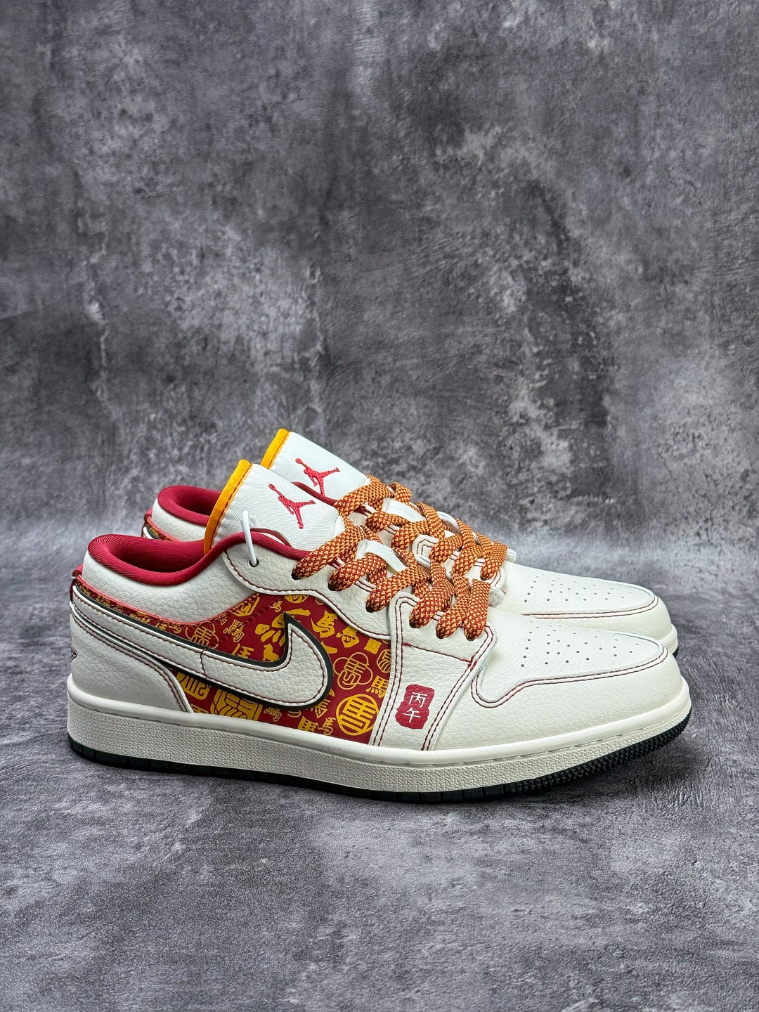 Air Jordan 1 Retro Low 马年限定 白红满天星 XT6998-119
