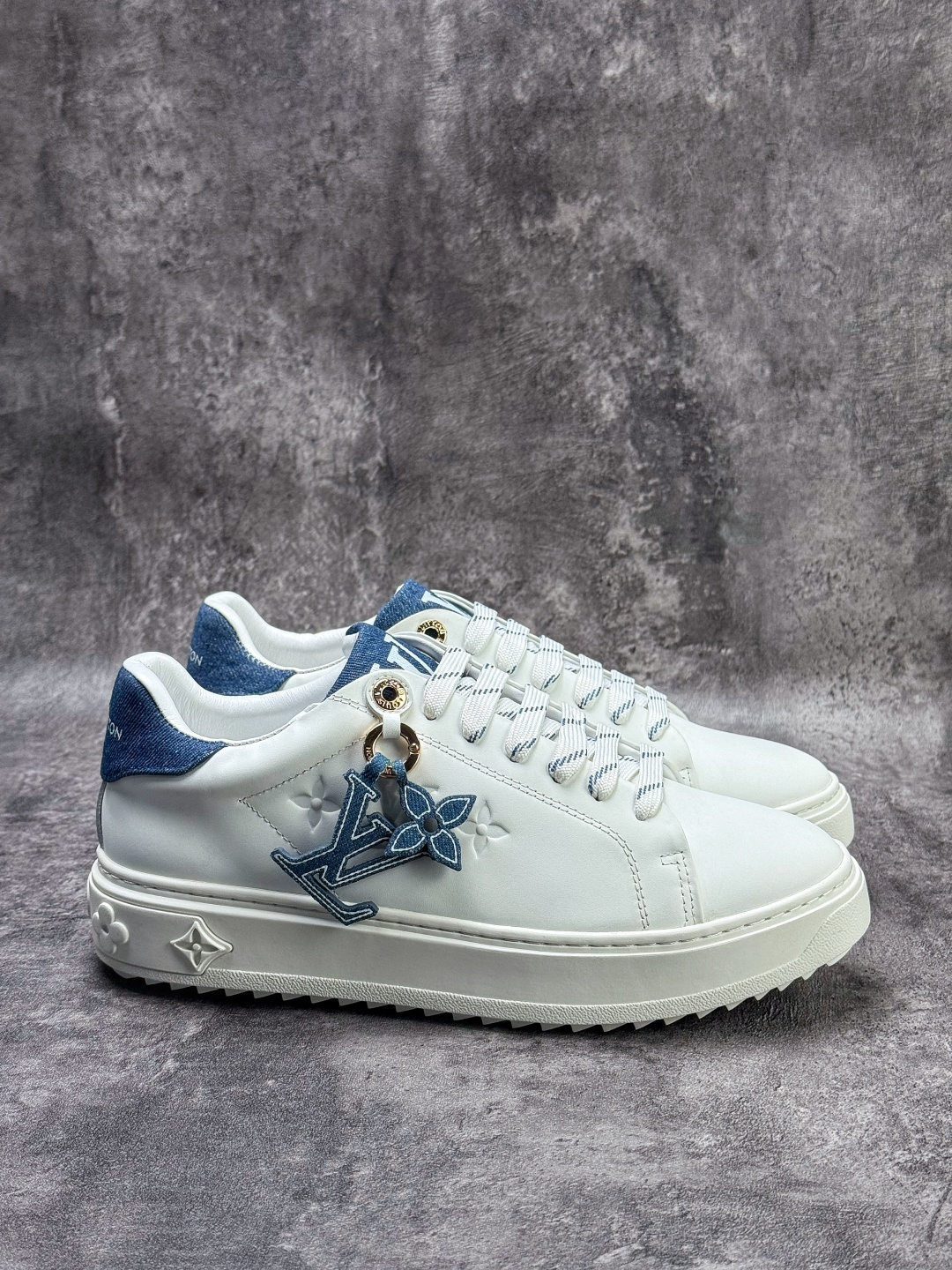 广奢高端货Louis Vuitton New Arrival 系列 LV Time Out 情侣小白鞋
