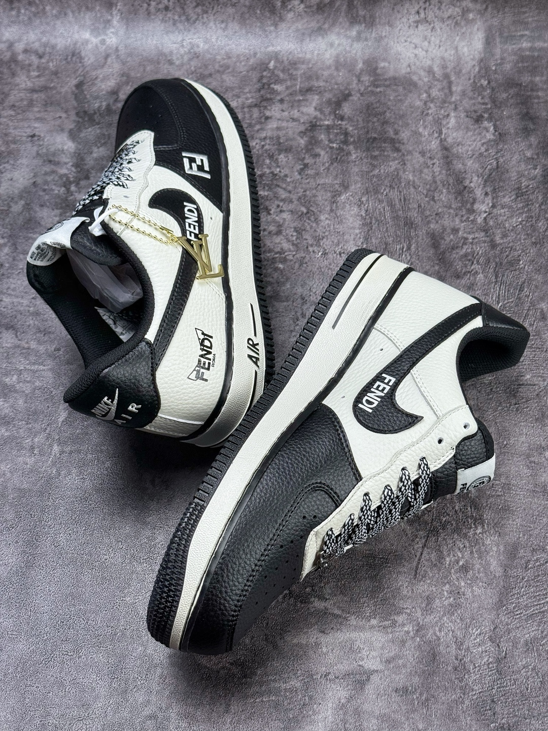 210 Nike Air Force 1 Low 07 x Louis Vuitton x Fendi 黑白满天星 XY9025-018-Chinese UA Cheap High Quatity Brand Clothes Bags handbags Sneakers wholesale wholesaler seller from China Factory suppliers Fashion Clothing Shoes best Quality Beautiful Price 210 Nike Air Force 1 Low 07 x Louis Vuitton x Fendi 黑白满天星 XY9025-018