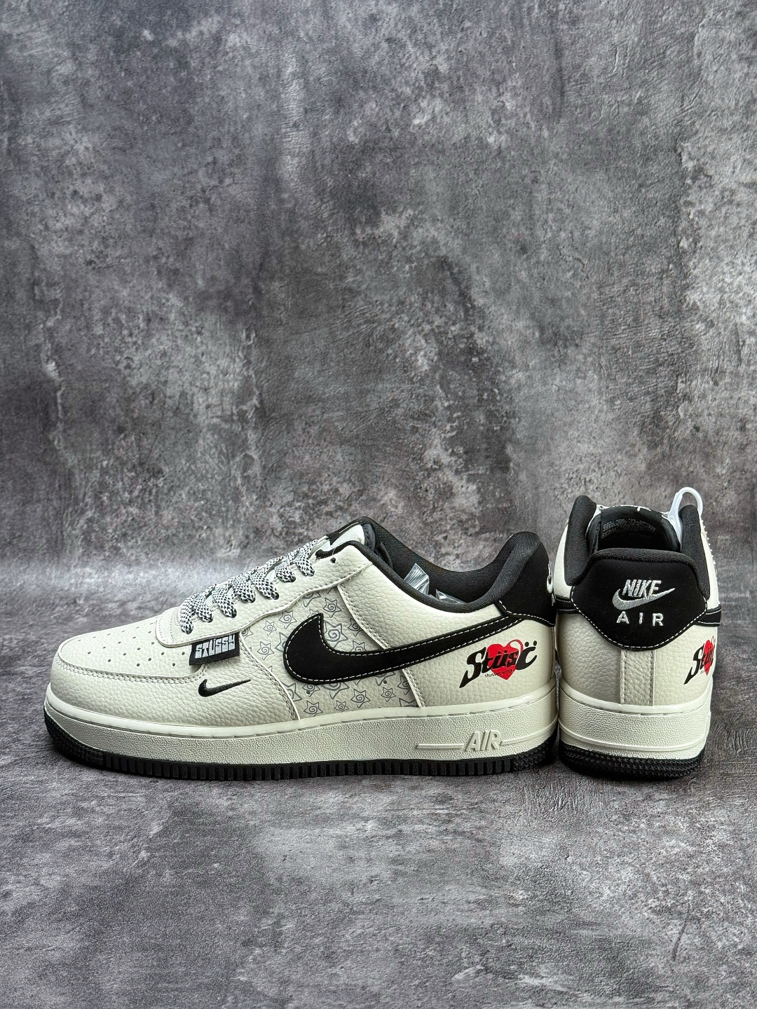 Nike Air Force 1 Low 07 x Stussy 白黑小勾 DW8806-006-Top High Quatity Cheap Sneakers Fashion Clothing Clothes Bags handbags Shoes of all Brand wholesale With The best Quality And Beautiful Price from China Factory Chinese suppliers wholesaler seller Nike Air Force 1 Low 07 x Stussy 白黑小勾 DW8806-006