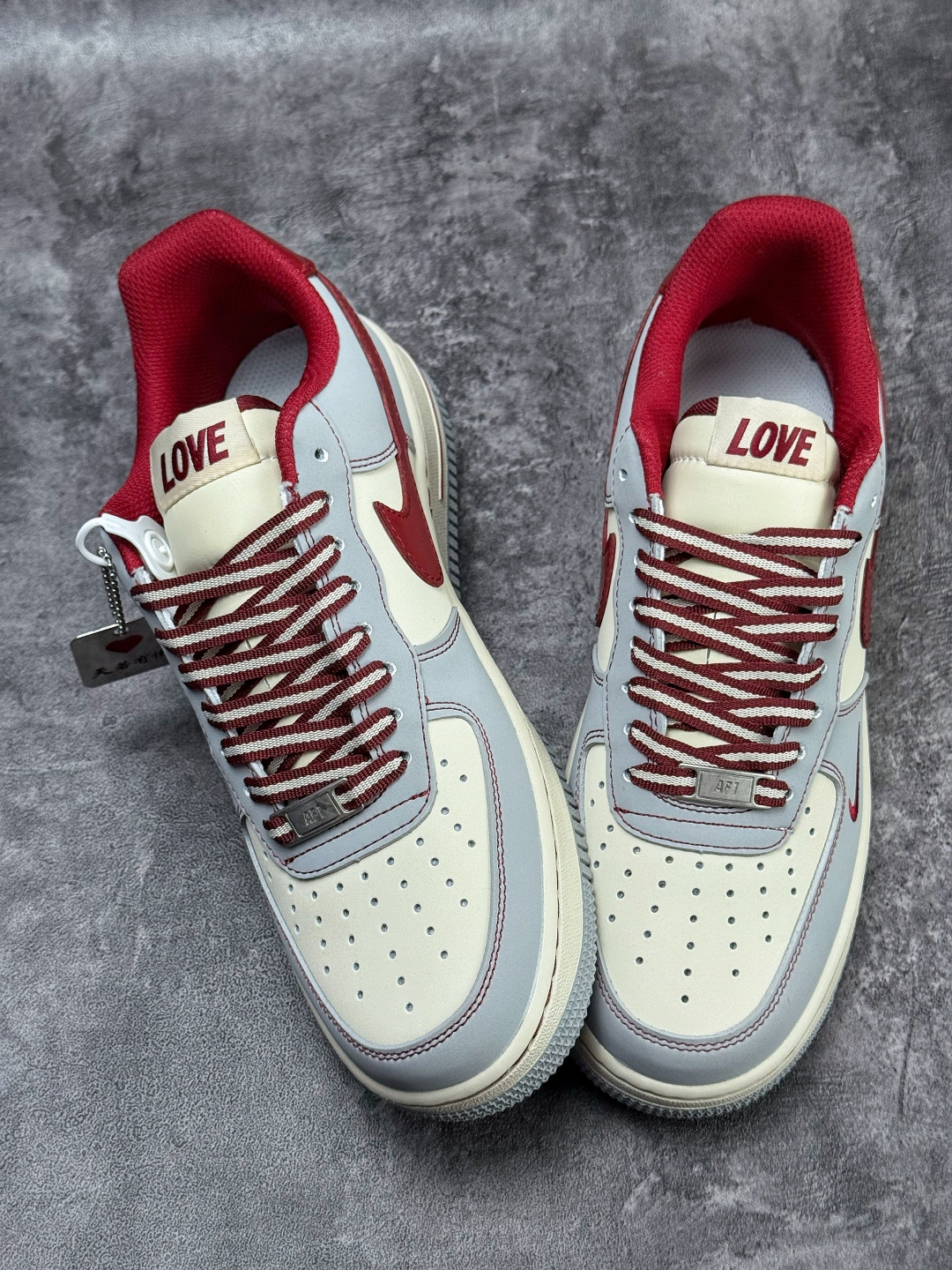 210 Nike Air Force 1 Low 07 LOVE 灰白红小勾 NH0601-540-Chinese UA Cheap High Quatity Brand Clothes Bags handbags Sneakers wholesale wholesaler seller from China Factory suppliers Fashion Clothing Shoes best Quality Beautiful Price 210 Nike Air Force 1 Low 07 LOVE 灰白红小勾 NH0601-540