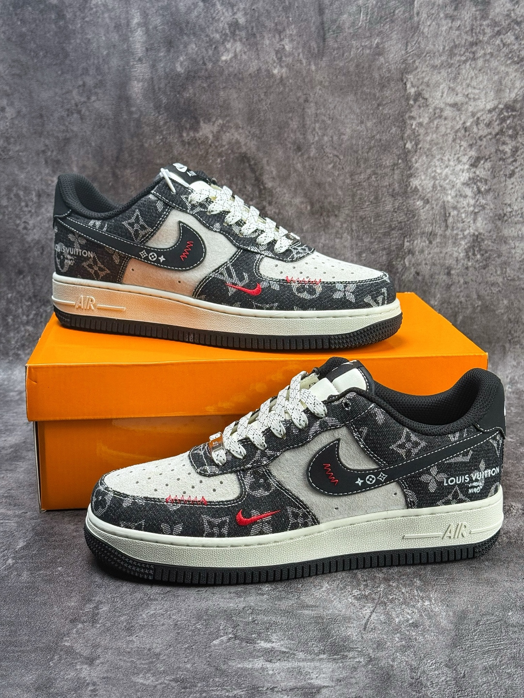 Nike Air Force 1 Low 07 马年限定 黑白红小勾满天星 KG6699-F56-Top High Quatity Cheap Sneakers Fashion Clothing Clothes Bags handbags Shoes of all Brand wholesale With The best Quality And Beautiful Price from China Factory Chinese suppliers wholesaler seller Nike Air Force 1 Low 07 马年限定 黑白红小勾满天星 KG6699-F56