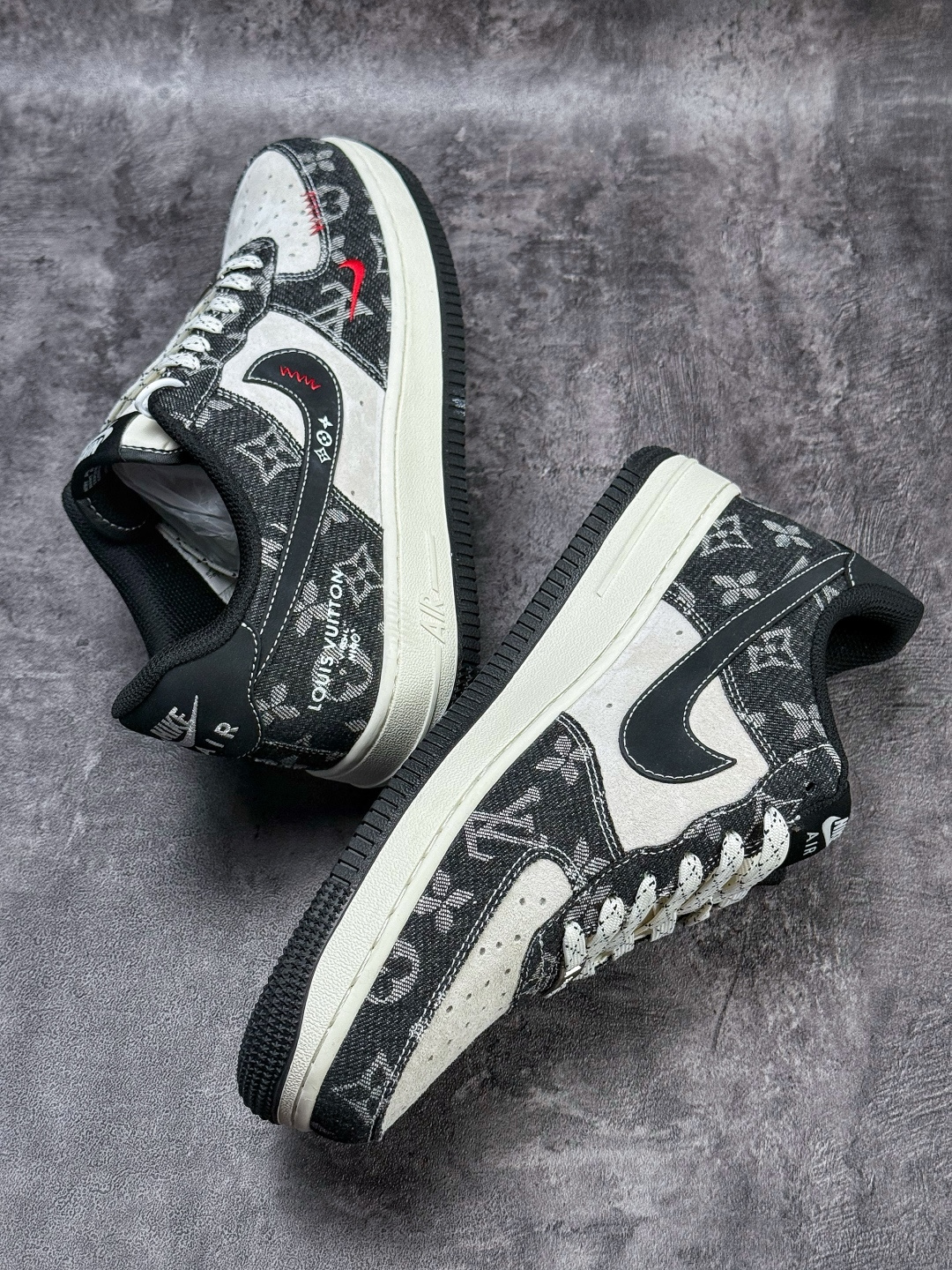 Nike Air Force 1 Low 07 马年限定 黑白红小勾满天星 KG6699-F56-Top High Quatity Cheap Sneakers Fashion Clothing Clothes Bags handbags Shoes of all Brand wholesale With The best Quality And Beautiful Price from China Factory Chinese suppliers wholesaler seller Nike Air Force 1 Low 07 马年限定 黑白红小勾满天星 KG6699-F56