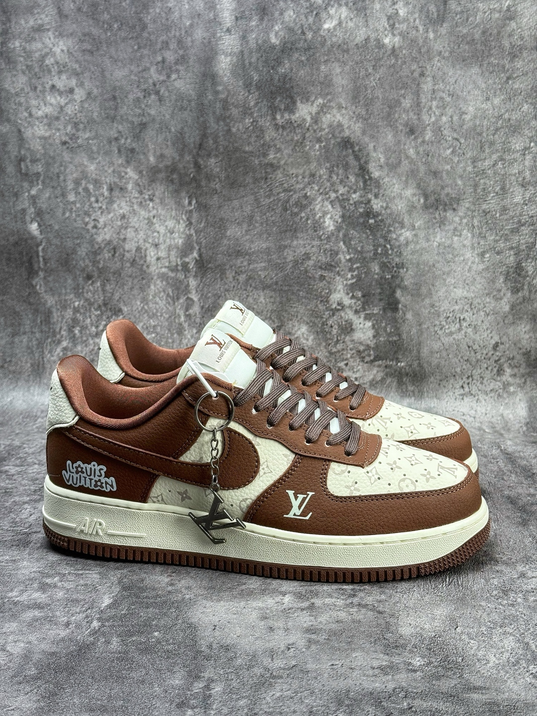 Nike Air Force 1 Low 07 x Louis Vuitton 棕白 DF0188-127-Top High Quatity Cheap Sneakers Fashion Clothing Clothes Bags handbags Shoes of all Brand wholesale With The best Quality And Beautiful Price from China Factory Chinese suppliers wholesaler seller Nike Air Force 1 Low 07 x Louis Vuitton 棕白 DF0188-127