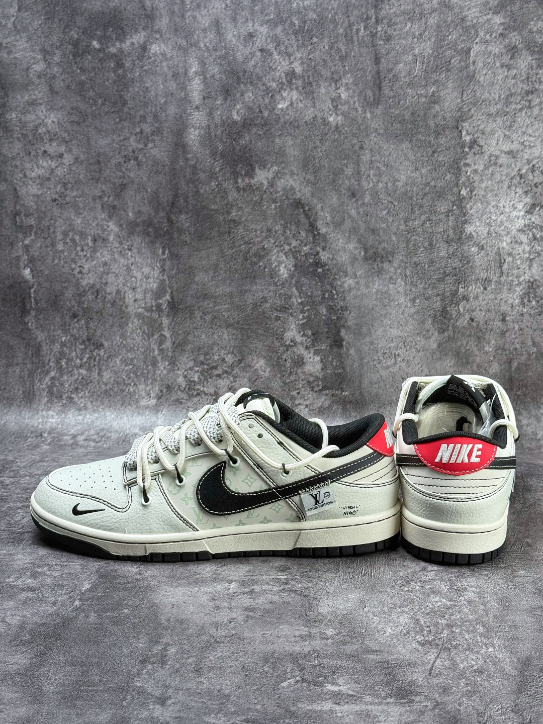 Nike SB Dunk Low x Louis Vuitton 白黑小勾满天星 YX5066-395-Top High Quatity Cheap Sneakers Fashion Clothing Clothes Bags handbags Shoes of all Brand wholesale With The best Quality And Beautiful Price from China Factory Chinese suppliers wholesaler seller Nike SB Dunk Low x Louis Vuitton 白黑小勾满天星 YX5066-395