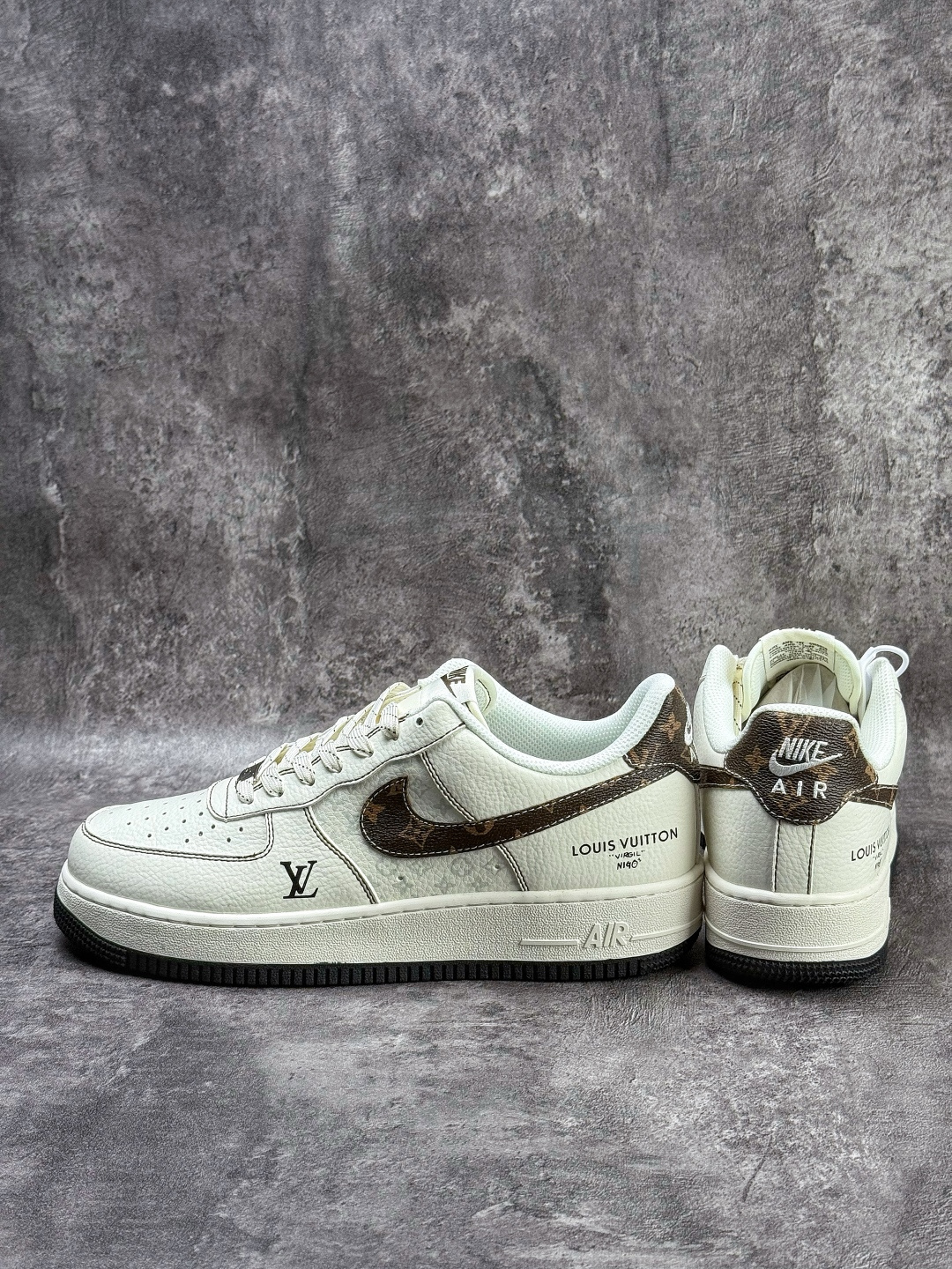Nike Air Force 1 Low 07 x Louis Vuitton 白棕满天星 KG6699-F27-Top High Quatity Cheap Sneakers Fashion Clothing Clothes Bags handbags Shoes of all Brand wholesale With The best Quality And Beautiful Price from China Factory Chinese suppliers wholesaler seller Nike Air Force 1 Low 07 x Louis Vuitton 白棕满天星 KG6699-F27