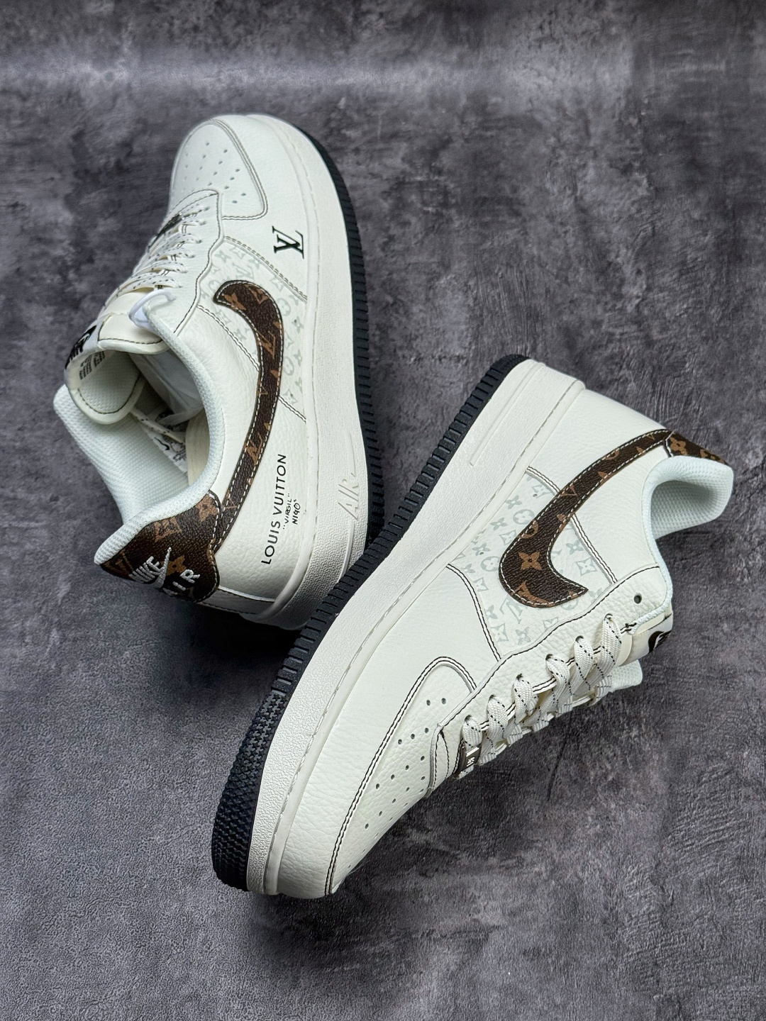 Nike Air Force 1 Low 07 x Louis Vuitton 白棕满天星 KG6699-F27-Top High Quatity Cheap Sneakers Fashion Clothing Clothes Bags handbags Shoes of all Brand wholesale With The best Quality And Beautiful Price from China Factory Chinese suppliers wholesaler seller Nike Air Force 1 Low 07 x Louis Vuitton 白棕满天星 KG6699-F27