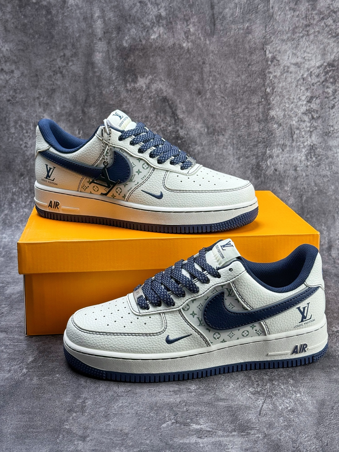210 Nike Air Force 1 Low 07 x Louis Vuitton 白蓝小勾满天星 HH7518-078-Chinese UA Cheap High Quatity Brand Clothes Bags handbags Sneakers wholesale wholesaler seller from China Factory suppliers Fashion Clothing Shoes best Quality Beautiful Price 210 Nike Air Force 1 Low 07 x Louis Vuitton 白蓝小勾满天星 HH7518-078