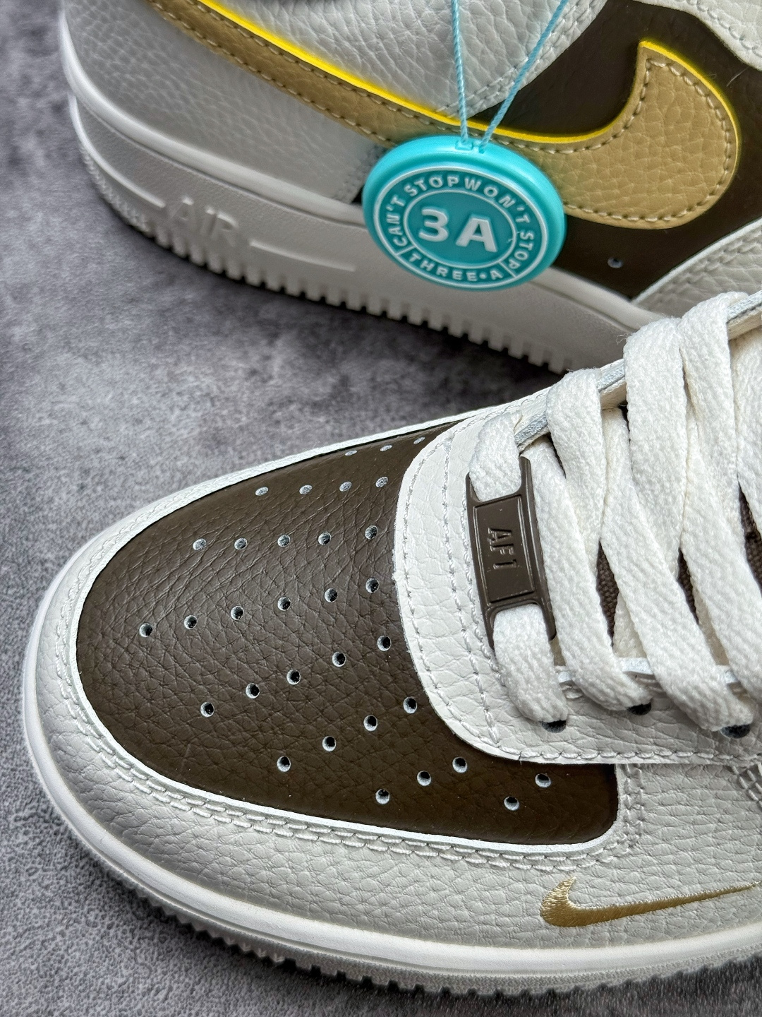 Nike Air Force 1 Low 07 白棕黄小勾 IR0796-030-Top High Quatity Cheap Sneakers Fashion Clothing Clothes Bags handbags Shoes of all Brand wholesale With The best Quality And Beautiful Price from China Factory Chinese suppliers wholesaler seller Nike Air Force 1 Low 07 白棕黄小勾 IR0796-030