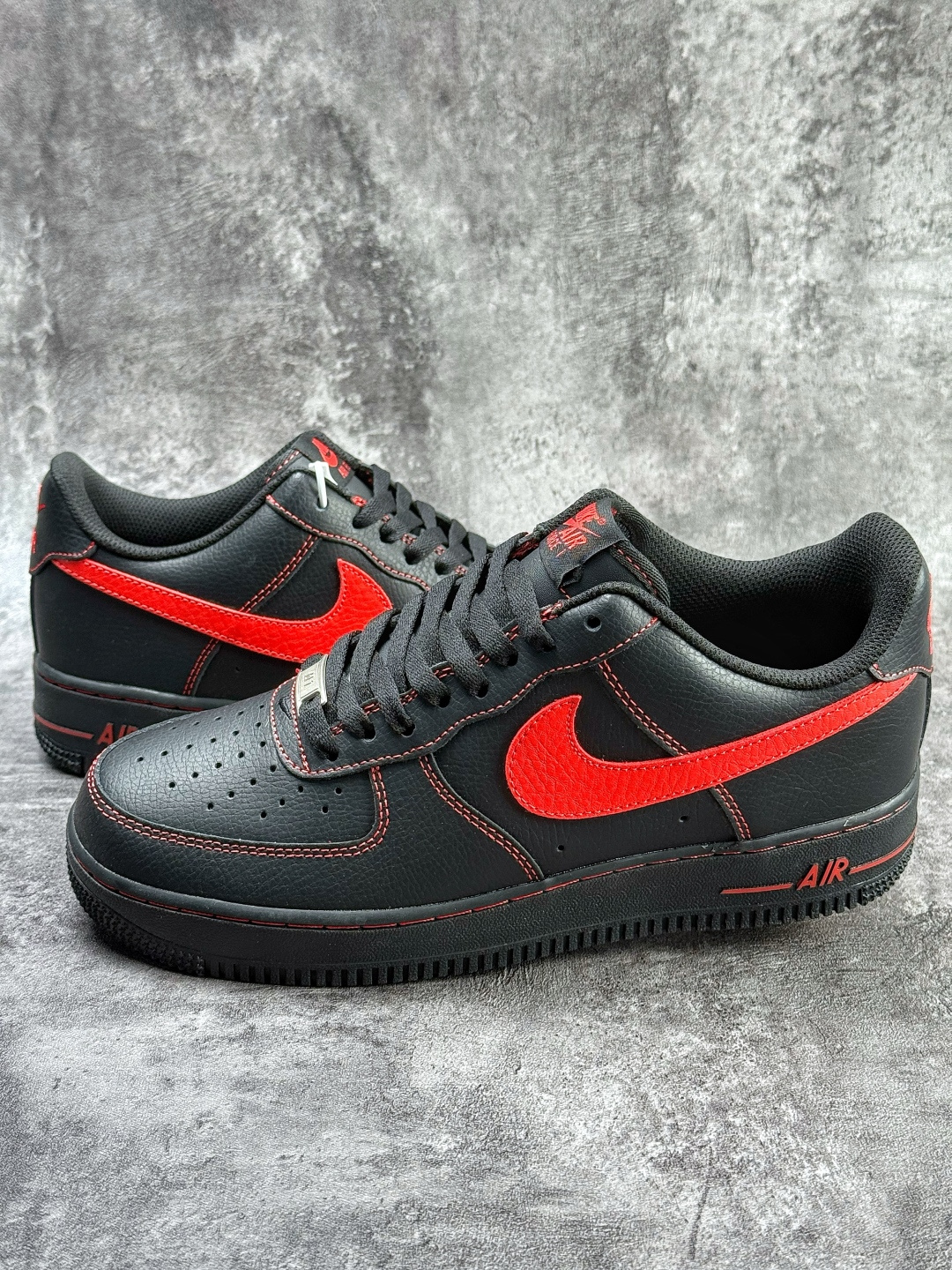 220 Nike Air Force 1 Low 07 黑红 ZH0316-142