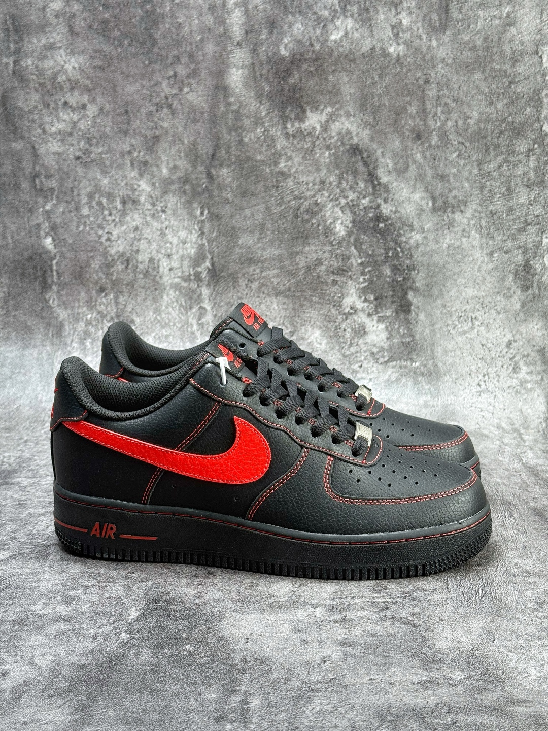220 Nike Air Force 1 Low 07 黑红 ZH0316-142